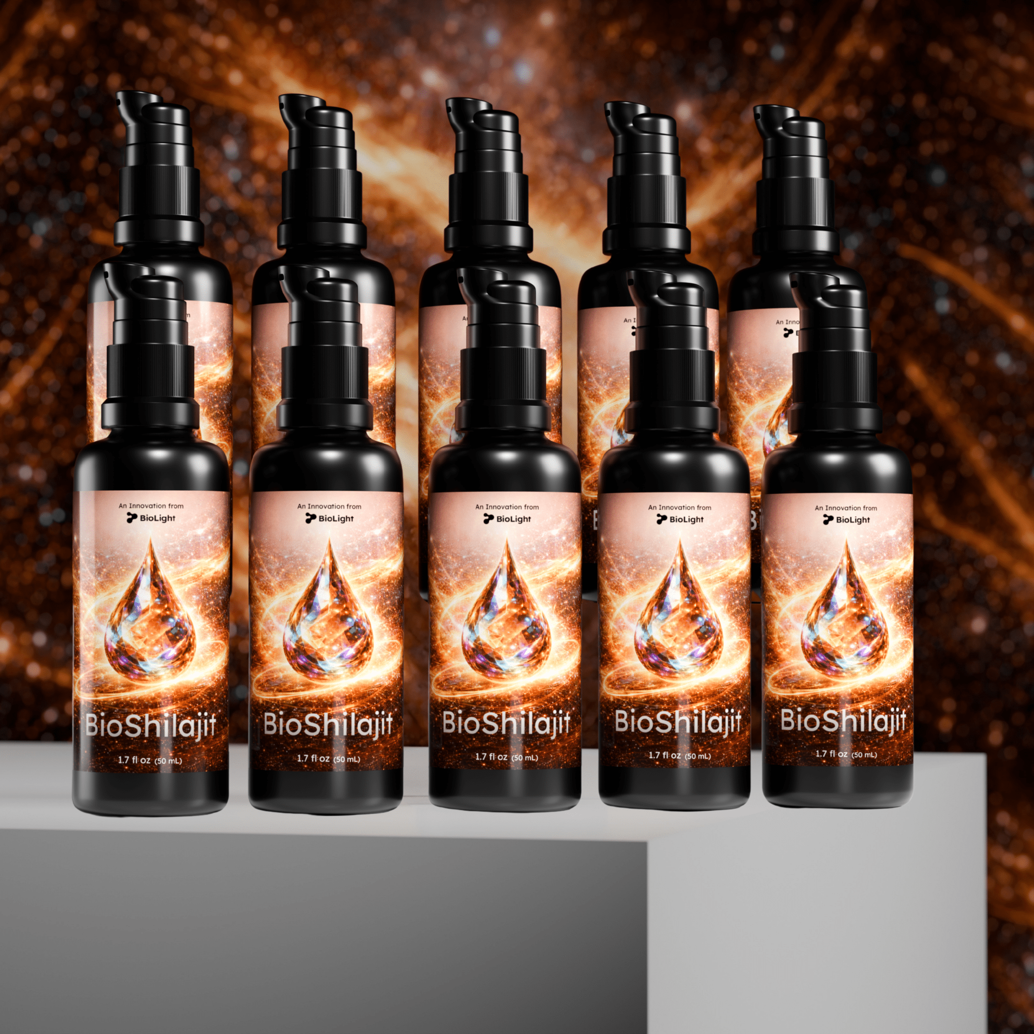 BioLight BioShilajit | Premium Liquid Shilajit + PQQ + Methylene Blue for Mitochondrial Support & Cellular Energy