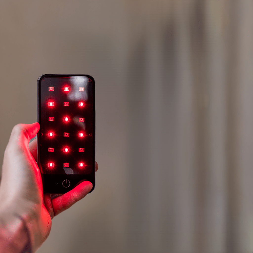 BioLight Glow: Portable Red Light Therapy Device - Slimmest Handheld Solution for On - the - Go Relief