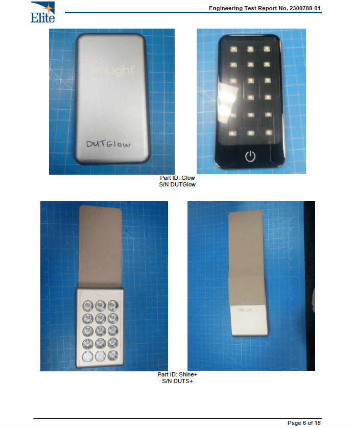 BioLight Glow: Portable Red Light Therapy Device - Slimmest Handheld Solution for On - the - Go Relief