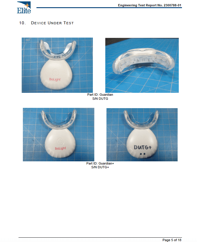 BioLight Guardian: Oral Care Red & NIR Light Therapy Device | Patent - Pending Dual LEDs for Health & Hygiene