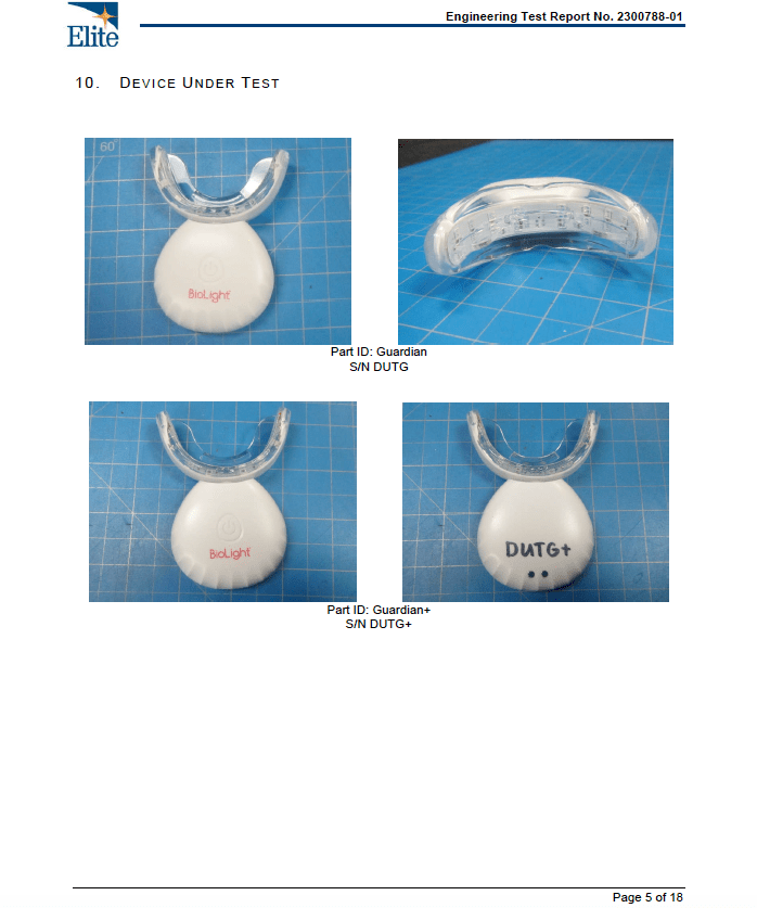 BioLight Guardian+ Oral Device with Patent - Pending Blue & Red/NIR Light for Teeth Whitening & Oral Health