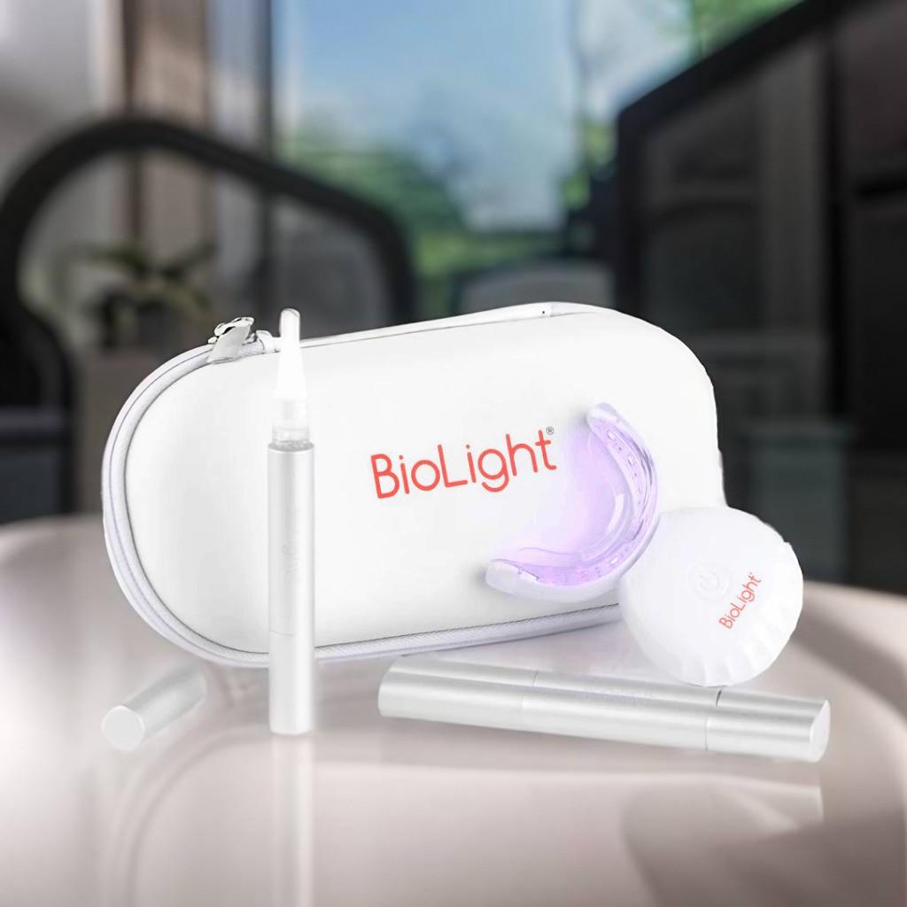BioLight Guardian+ Oral Device with Patent-Pending Blue & Red/NIR Light for Teeth Whitening & Oral Health