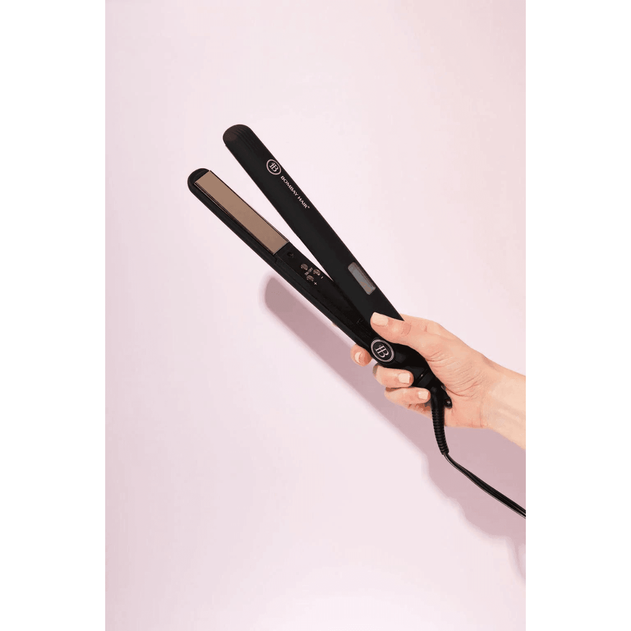 BOMBAY HAIR Rose Gold Flat Iron (1")