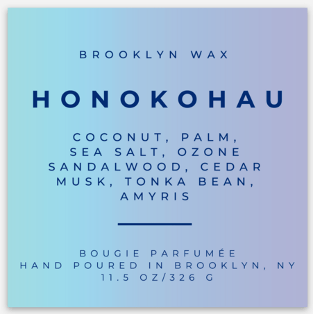 Brooklyn Wax Honokohau Candle 6oz