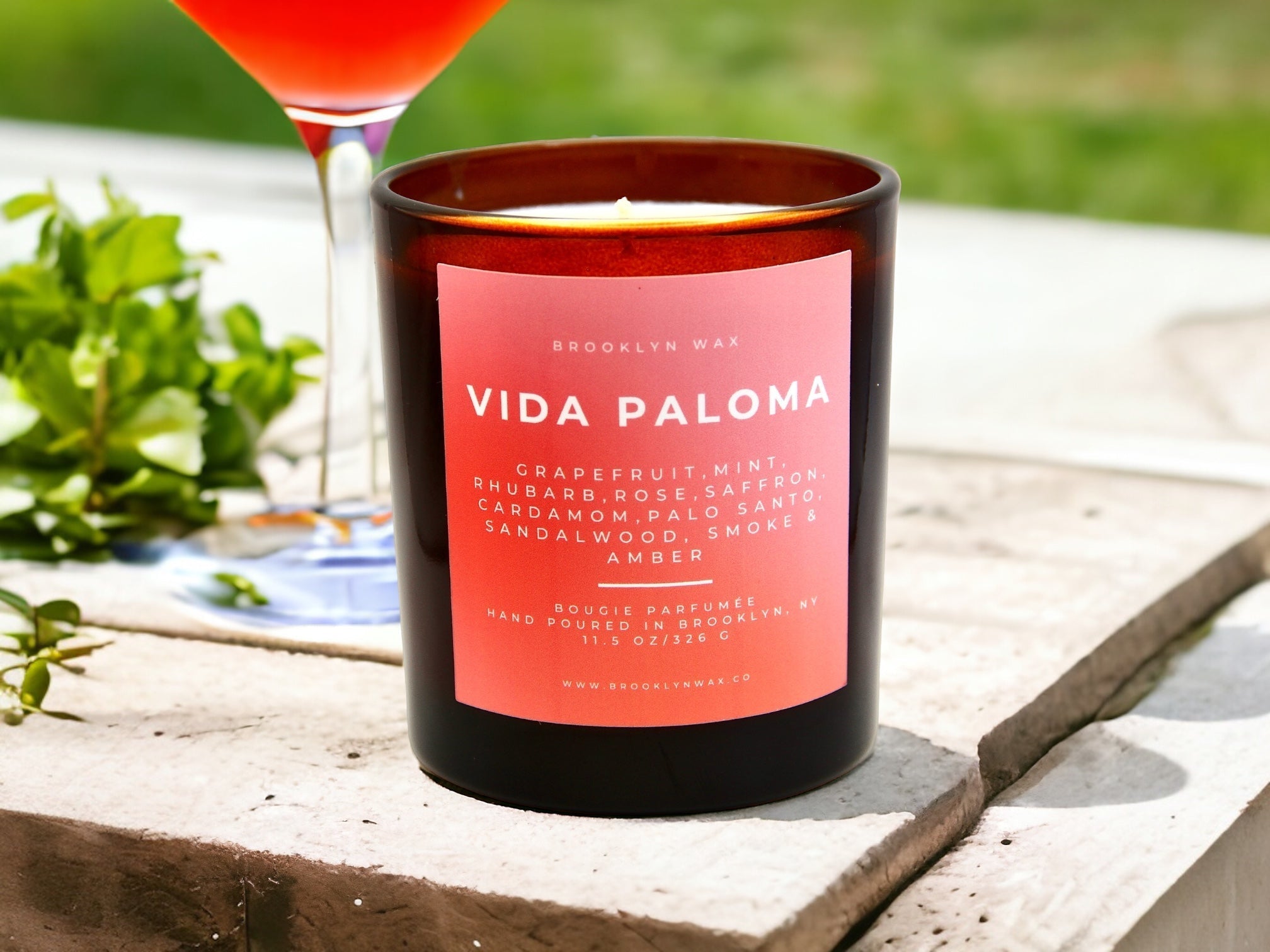 Brooklyn Wax Vida Paloma Candle 11.5oz