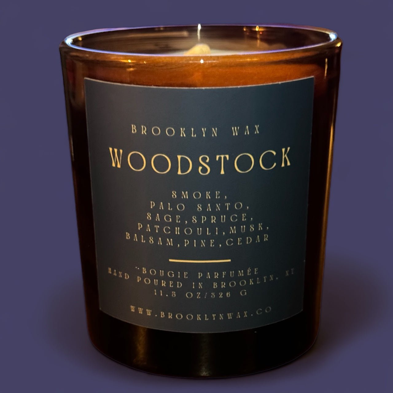 Brooklyn Wax Woodstock Candle 11.5oz