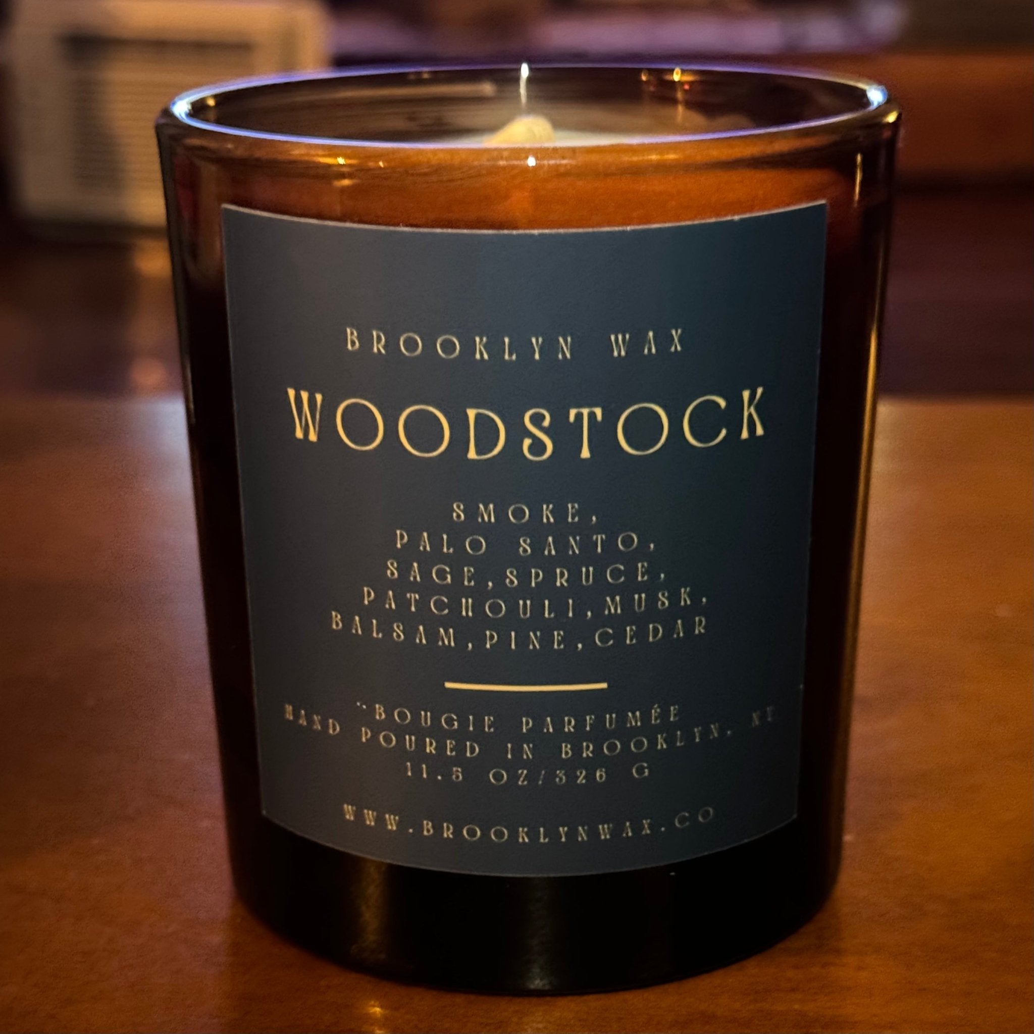 Brooklyn Wax Woodstock Candle 11.5oz