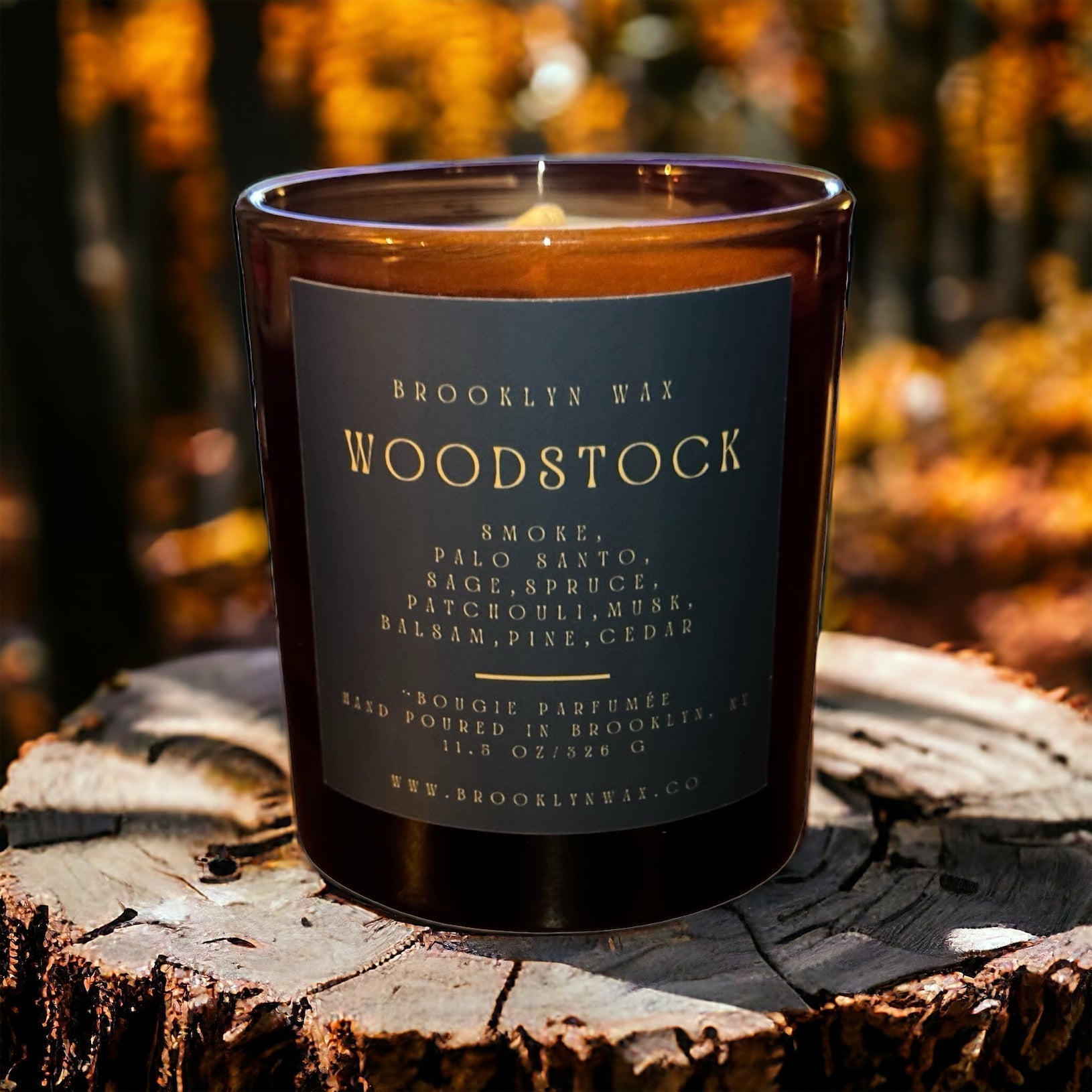 Brooklyn Wax Woodstock Candle 11.5oz