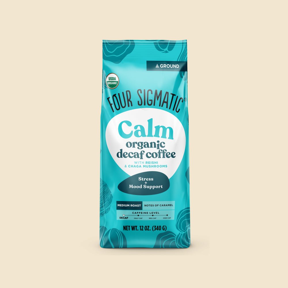 US Four Sigmatic Calm Decaf Ground Coffee - Medium