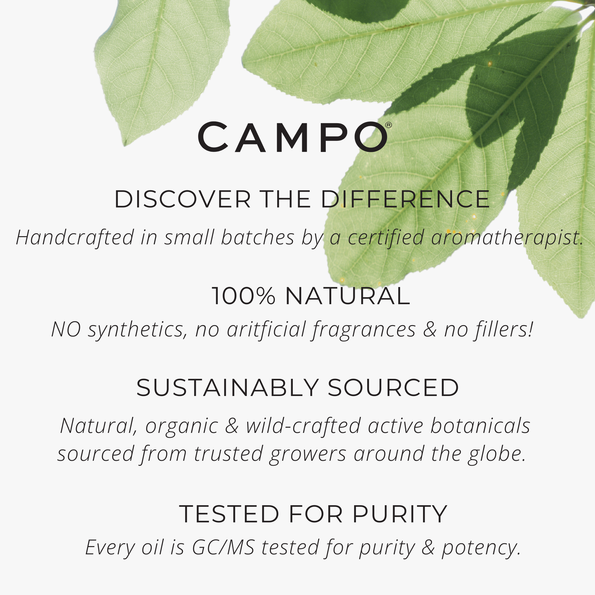 CAMPO SANCTUARY Pure Essential Oil