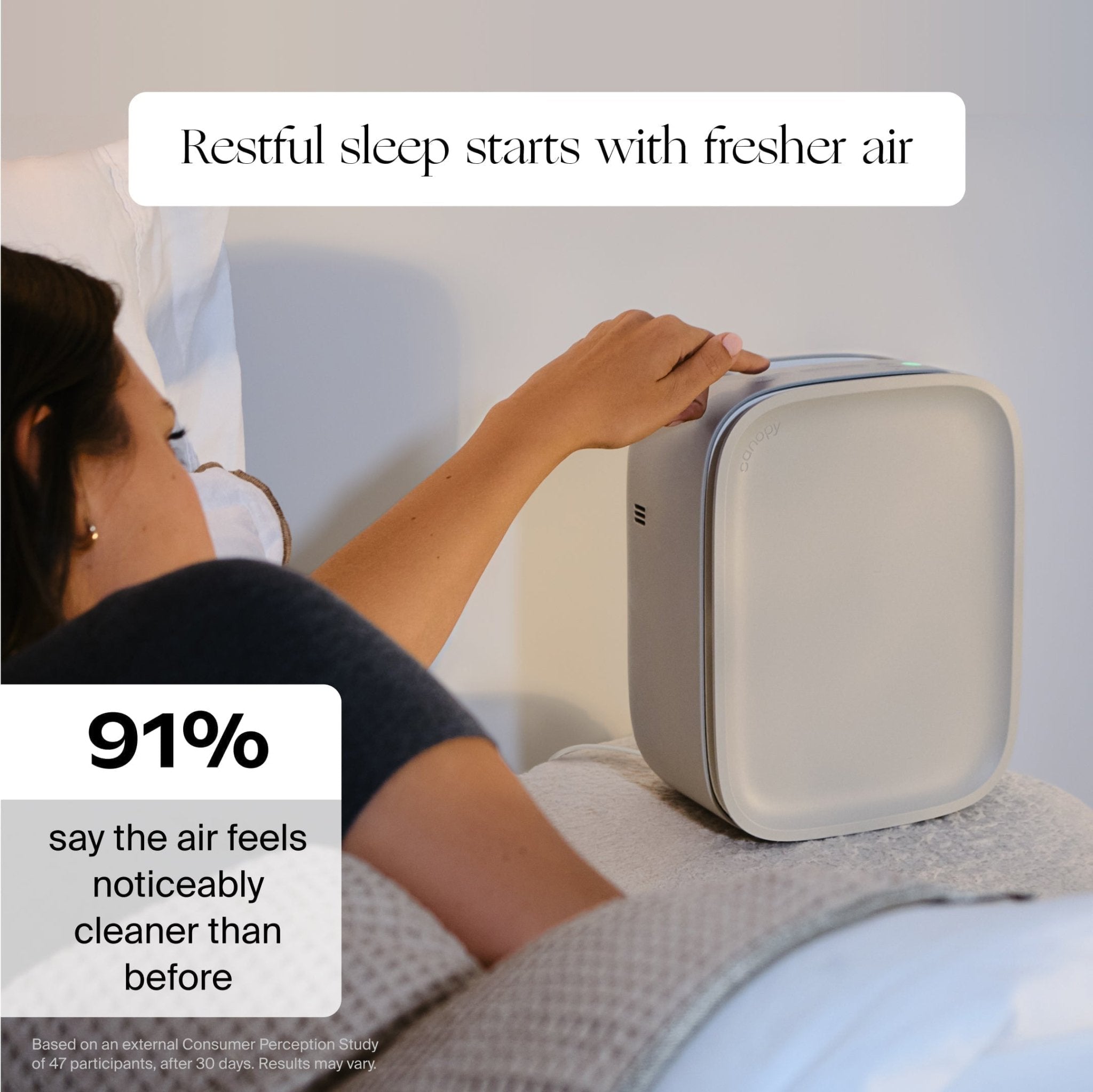 Canopy Bedside Air Purifier
