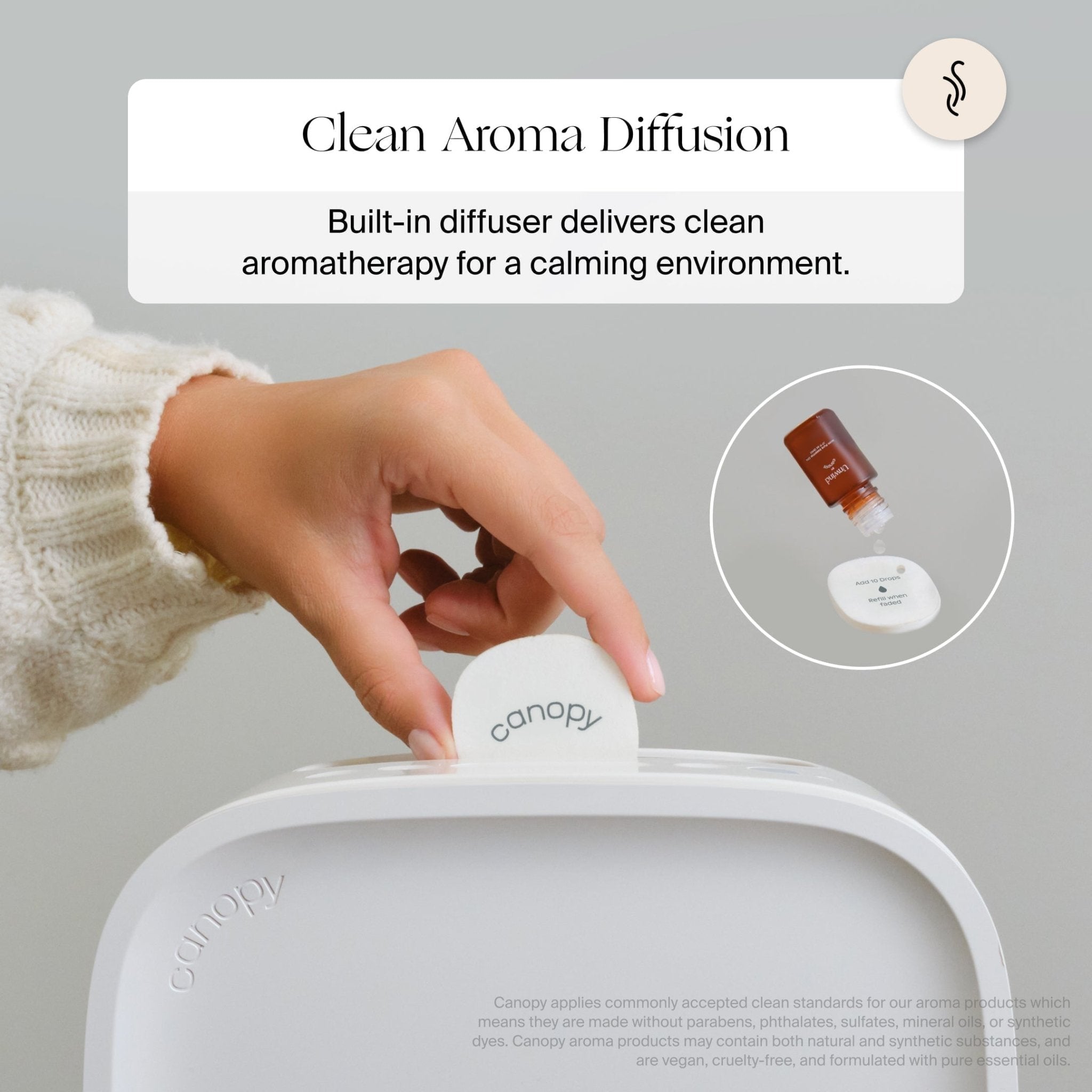 Canopy Bedside Air Purifier