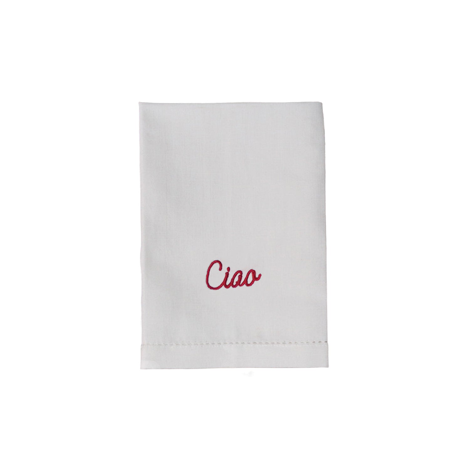 Casa Stilo Giardino 'Ciao' Dinner Napkin (single)