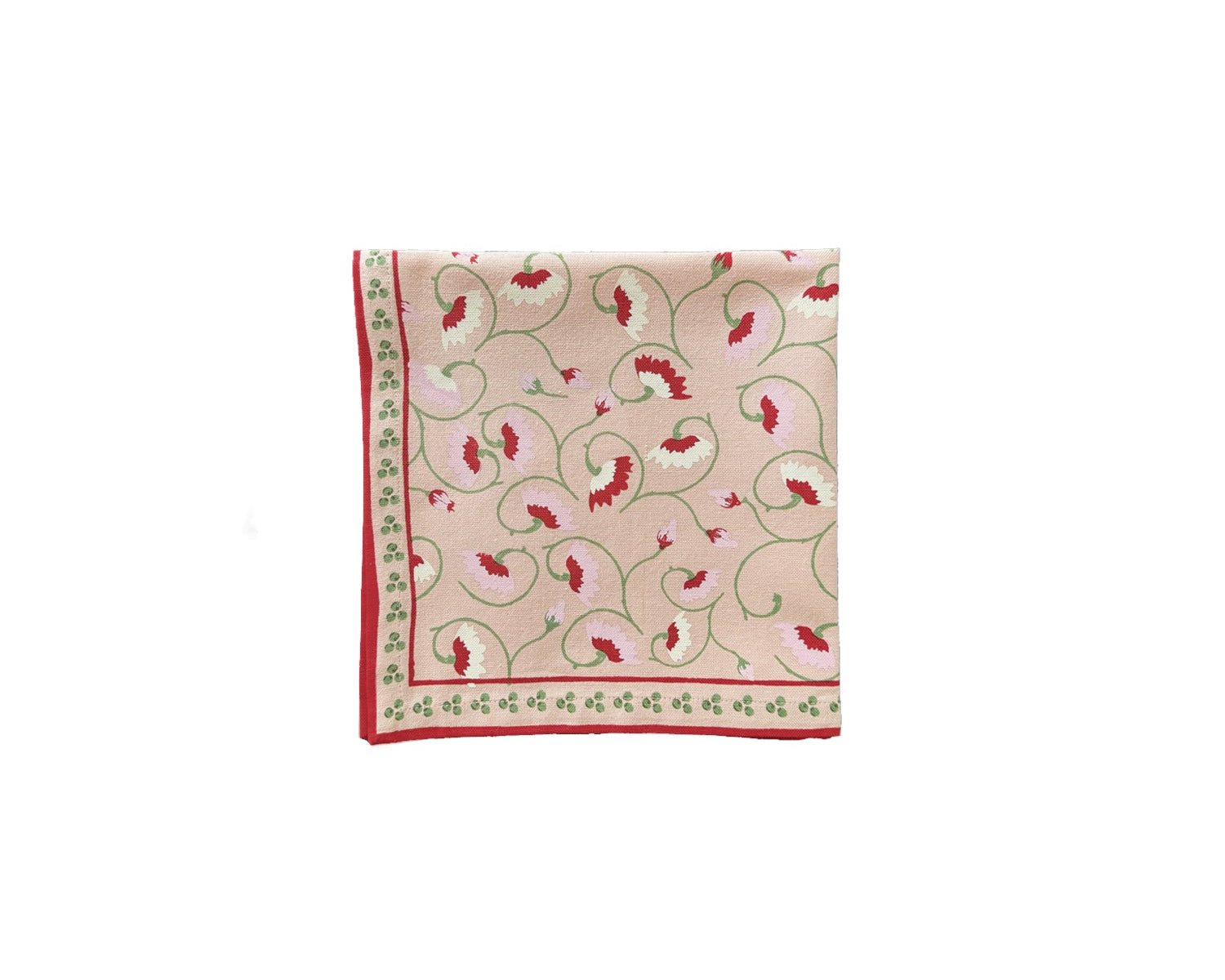 Casa Stilo La Leccia Light Pink Dinner Napkin (single)