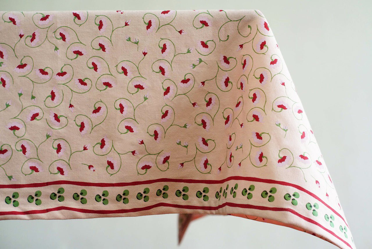 Casa Stilo La Leccia Tablecloth Light Pink