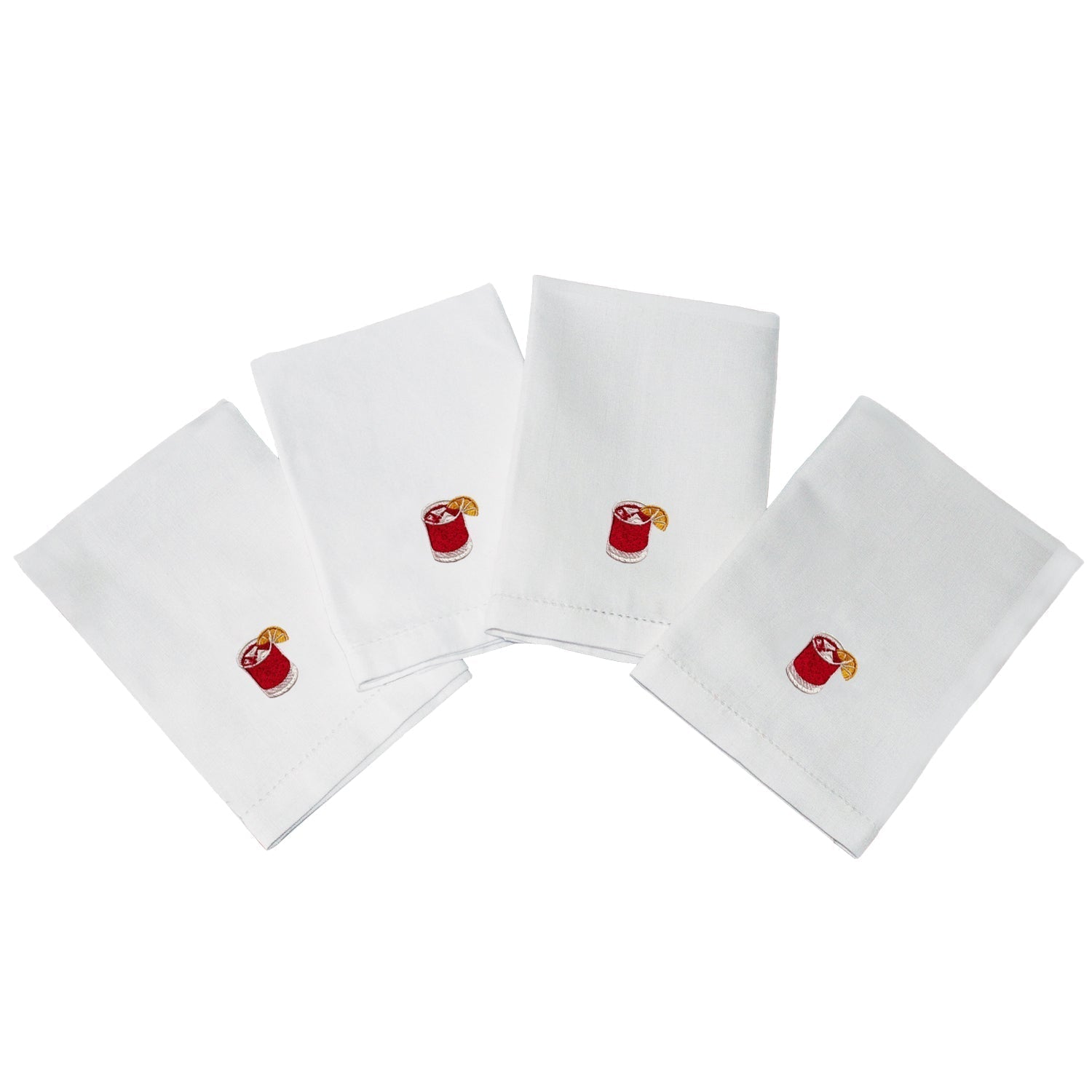 Casa Stilo 'Negroni' Dinner Napkins (Set of 4)