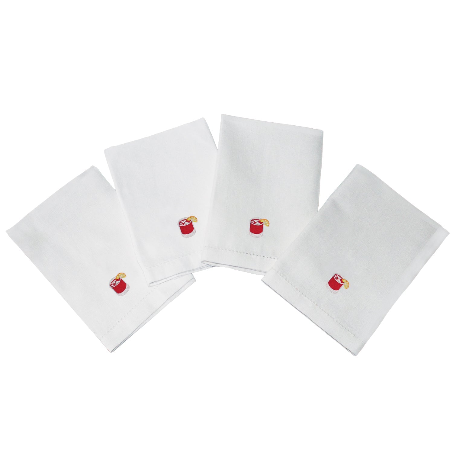 Casa Stilo 'Negroni' Dinner Napkins (Set of 4)