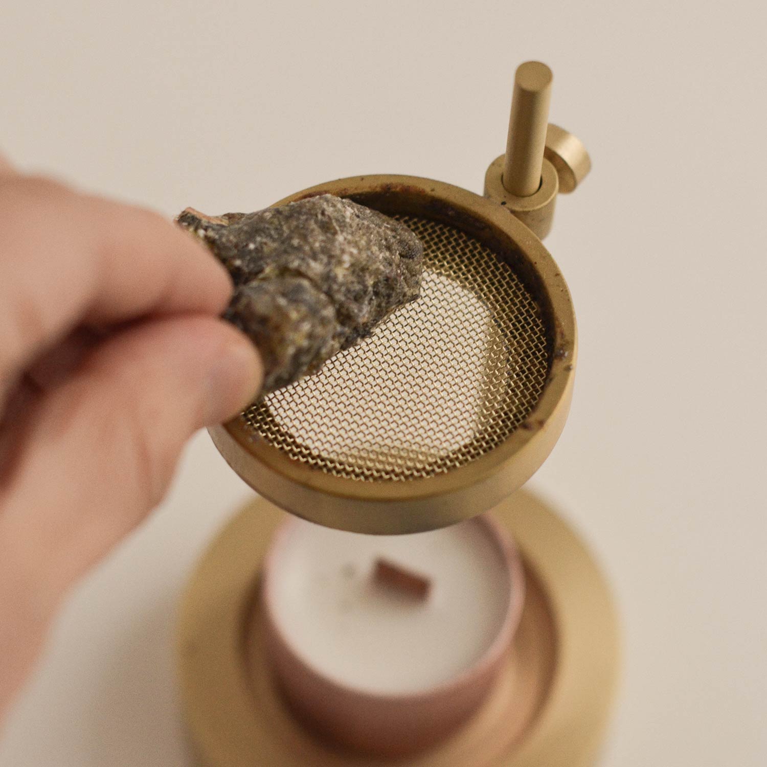 CEDAR AND MYRRH Brass Mesh Screen for Resin Burner | 3 pieces