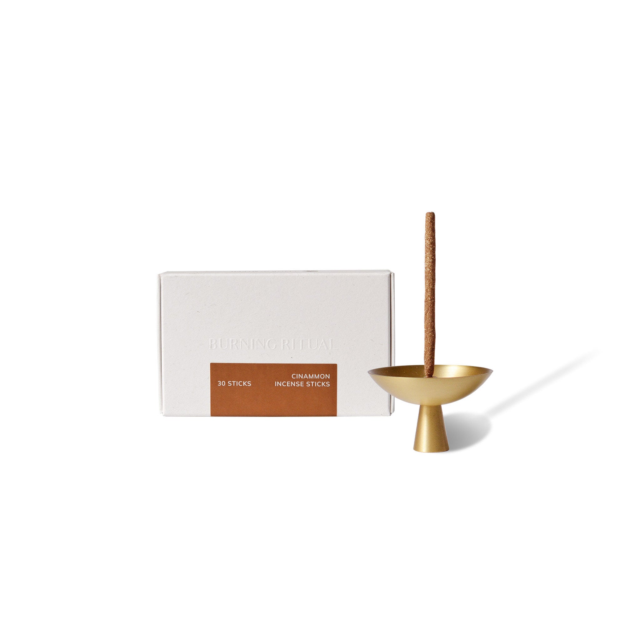 CEDAR AND MYRRH Cinnamon Short Incense Sticks – Hand - Rolled in Peru (30 Sticks)