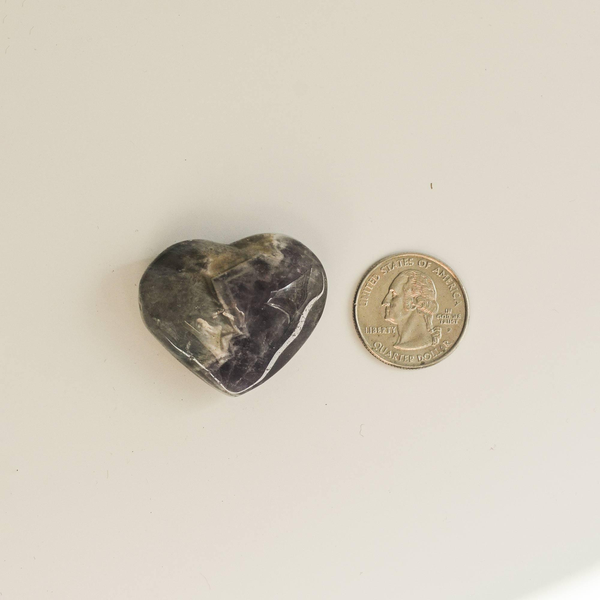 CEDAR AND MYRRH Dream Amethyst (Heart Chevron) Crystal
