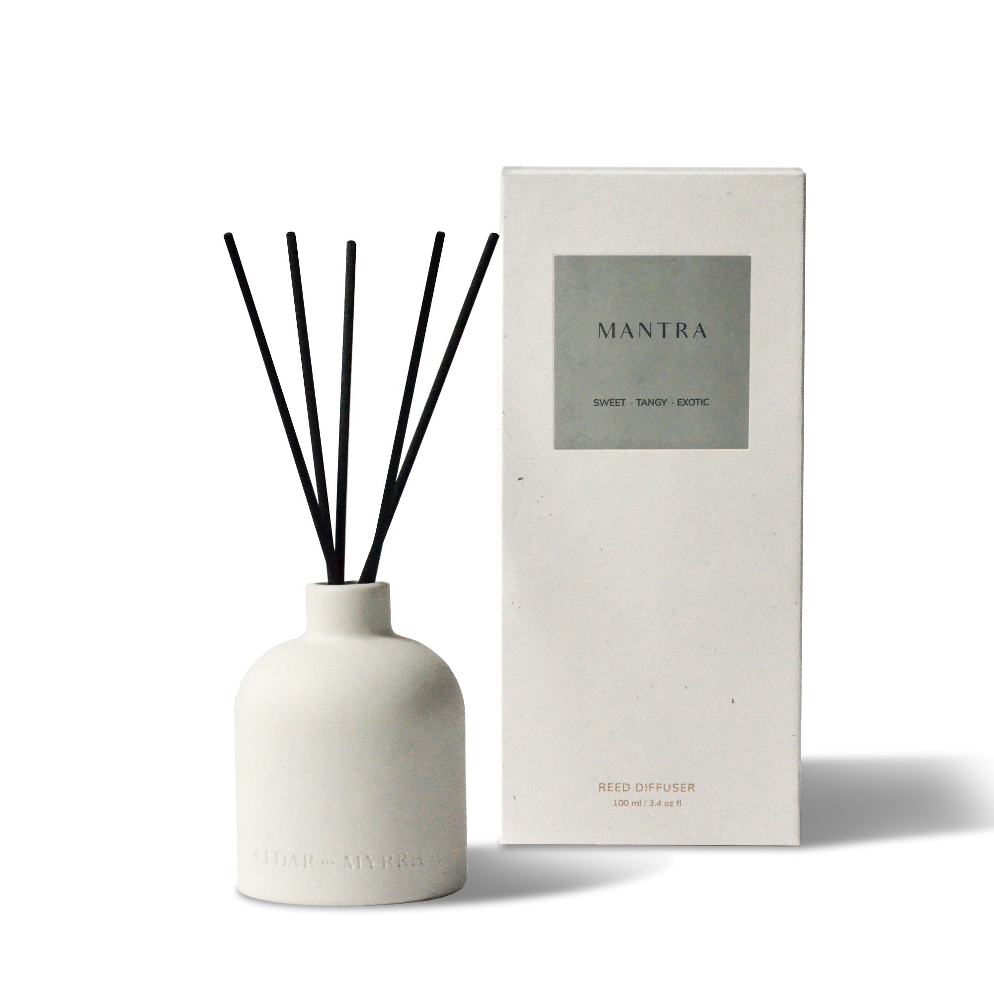 CEDAR AND MYRRH Mantra Reed Diffuser