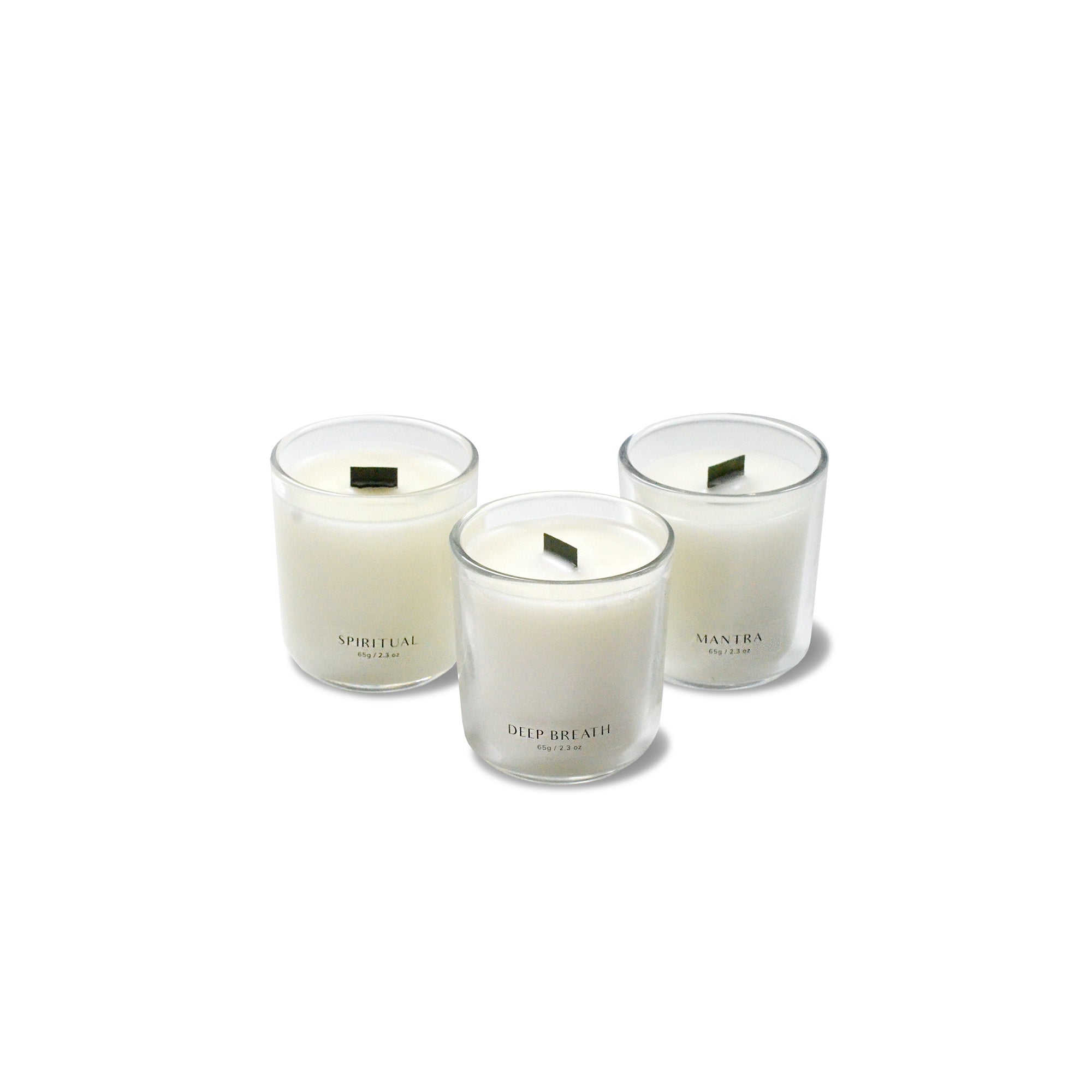 CEDAR AND MYRRH Mini Wellness Candle Gift Set