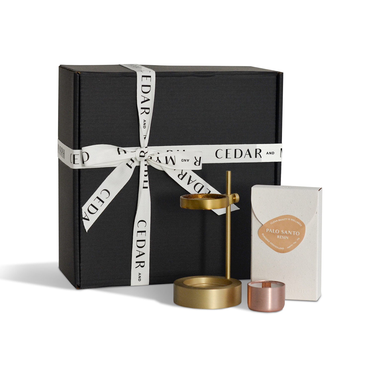 CEDAR AND MYRRH Palo Santo Serenity Gift Set