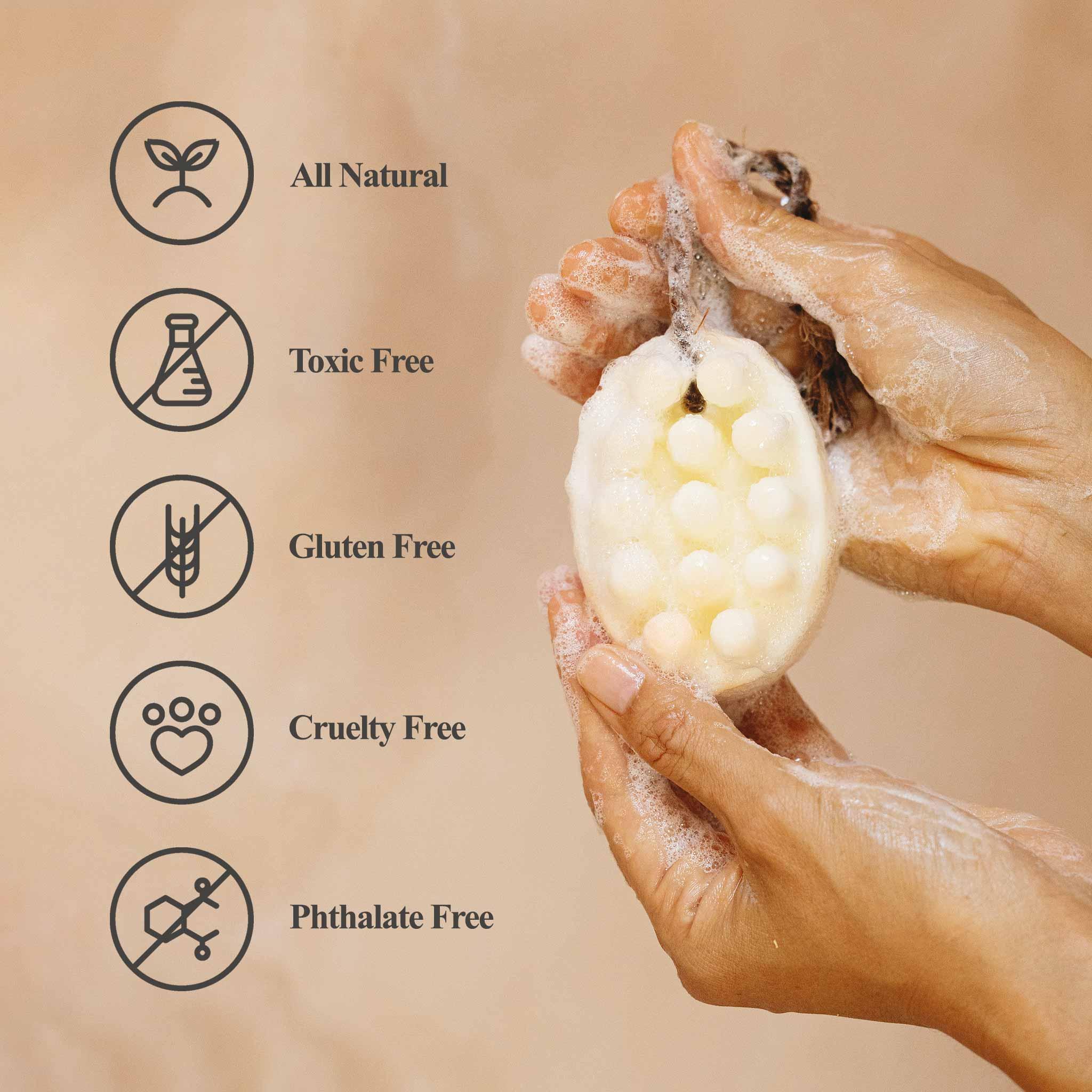 CEDAR AND MYRRH Palo Santo + Shea Butter Bar Soap