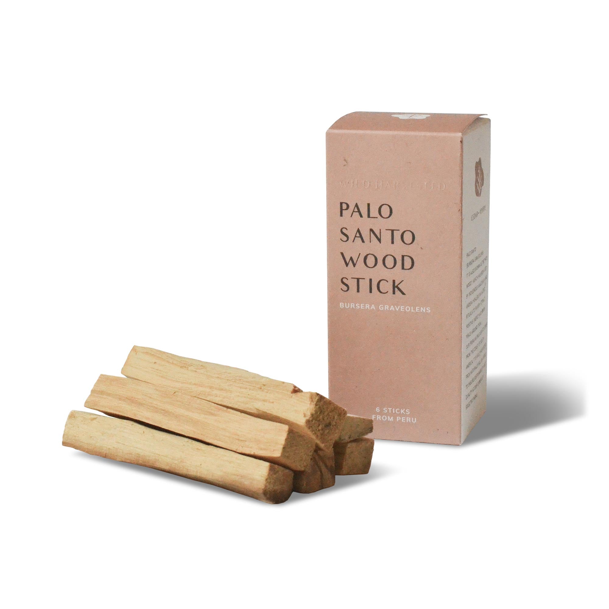 CEDAR AND MYRRH Peruvian Palo Santo Sticks (6 pieces)