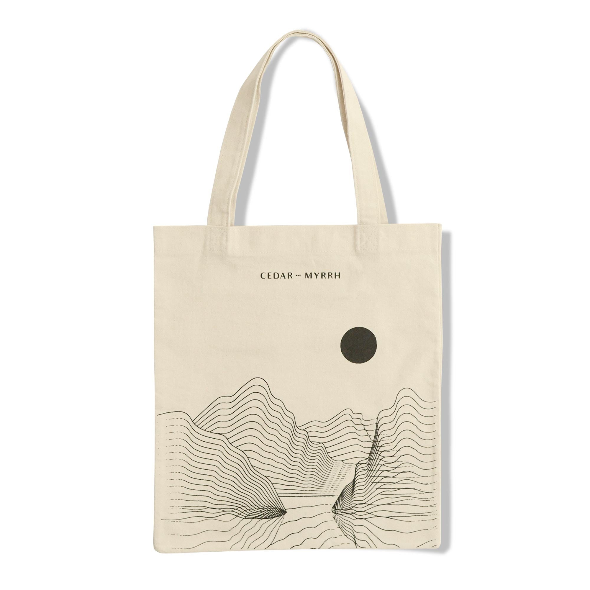 CEDAR AND MYRRH REFLECT Canvas Tote Bag