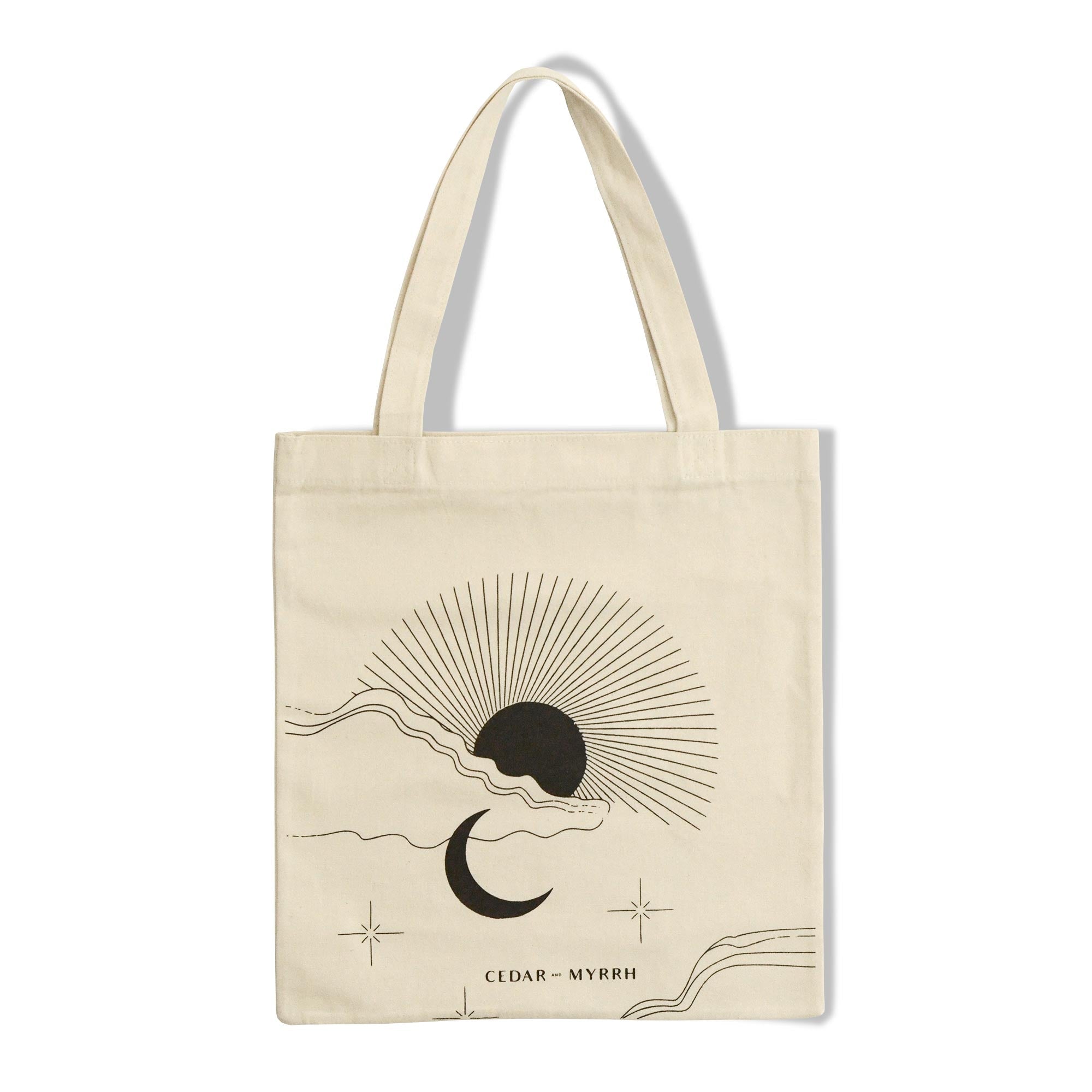 CEDAR AND MYRRH RESET Canvas Tote Bag