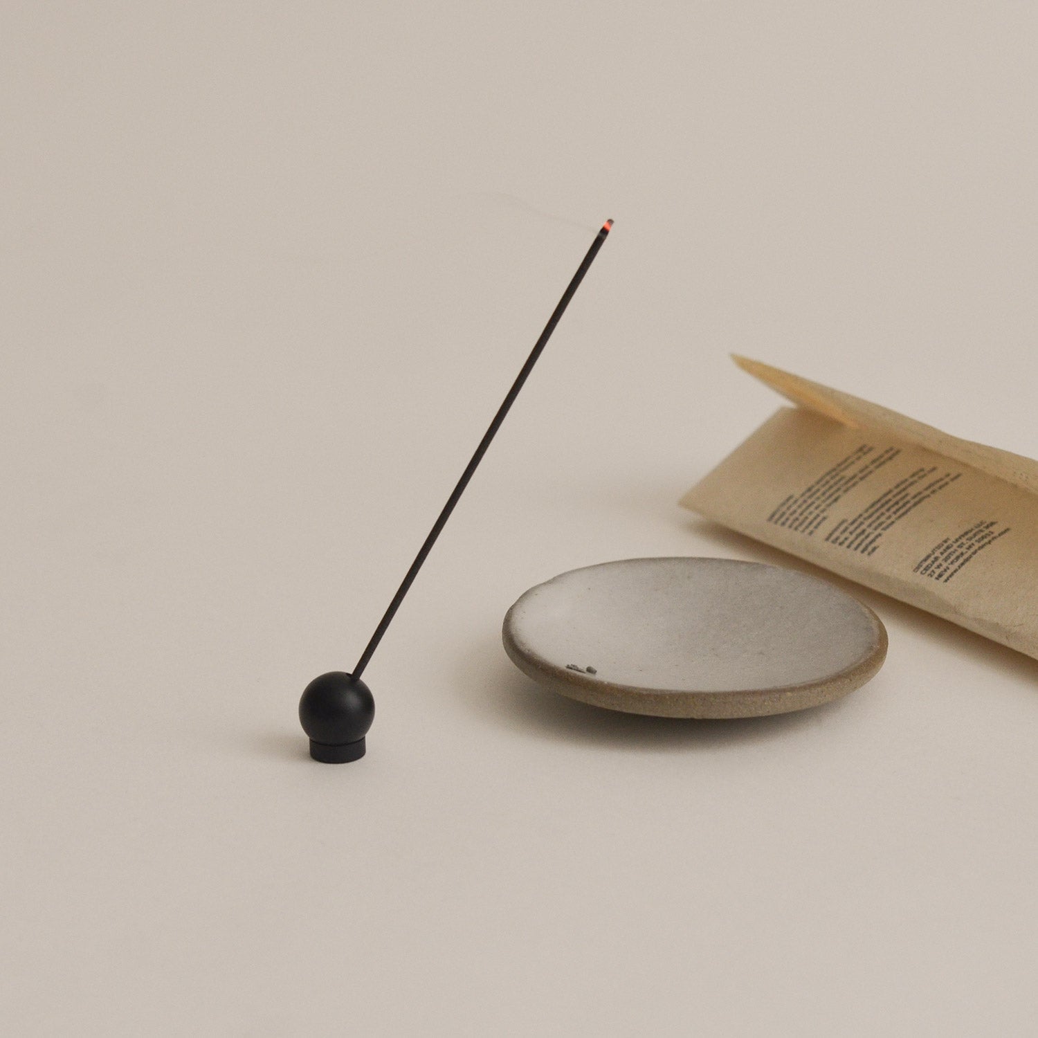 CEDAR AND MYRRH Sphere Brass Incense Holder