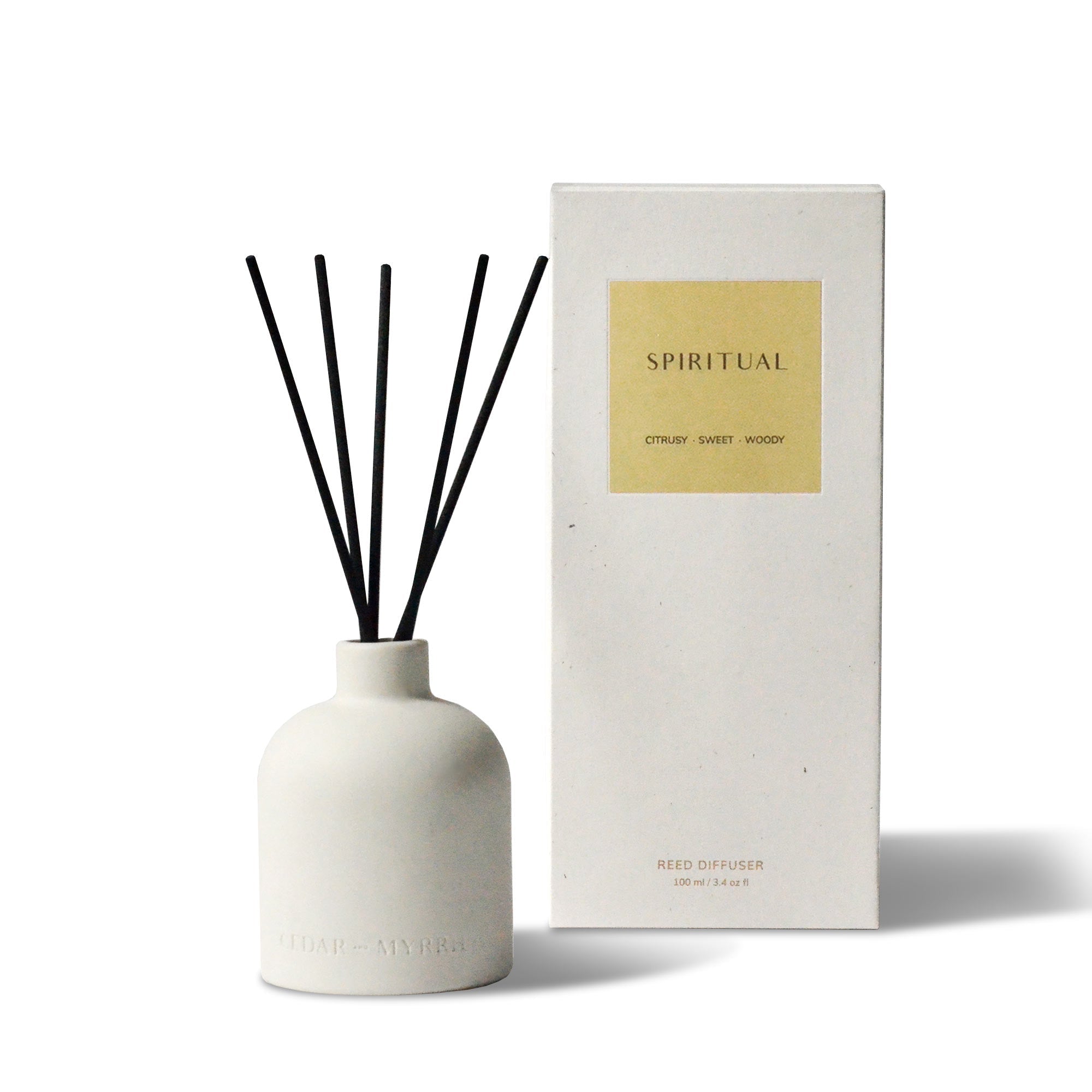 CEDAR AND MYRRH Spiritual Reed Diffuser
