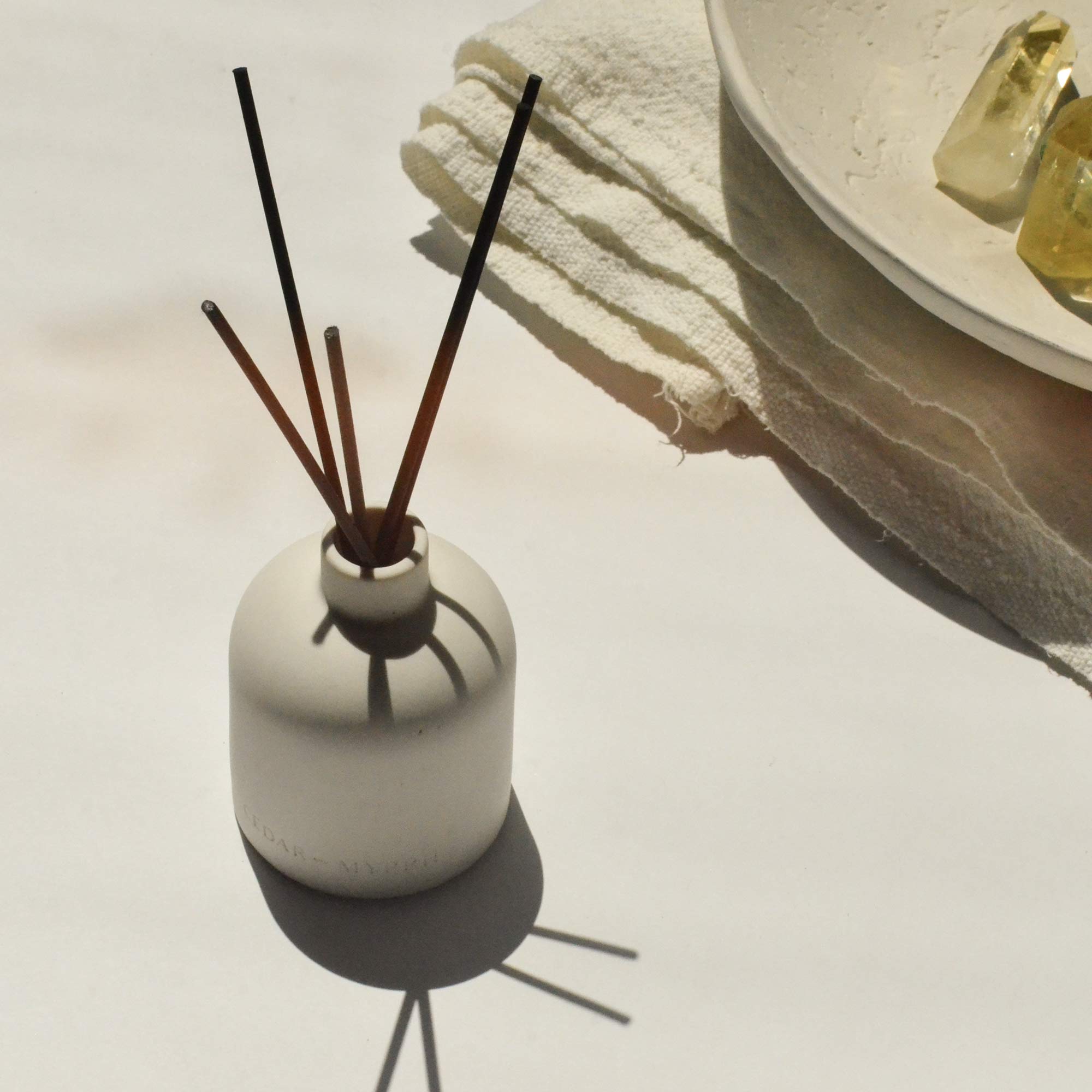 CEDAR AND MYRRH Spiritual Reed Diffuser