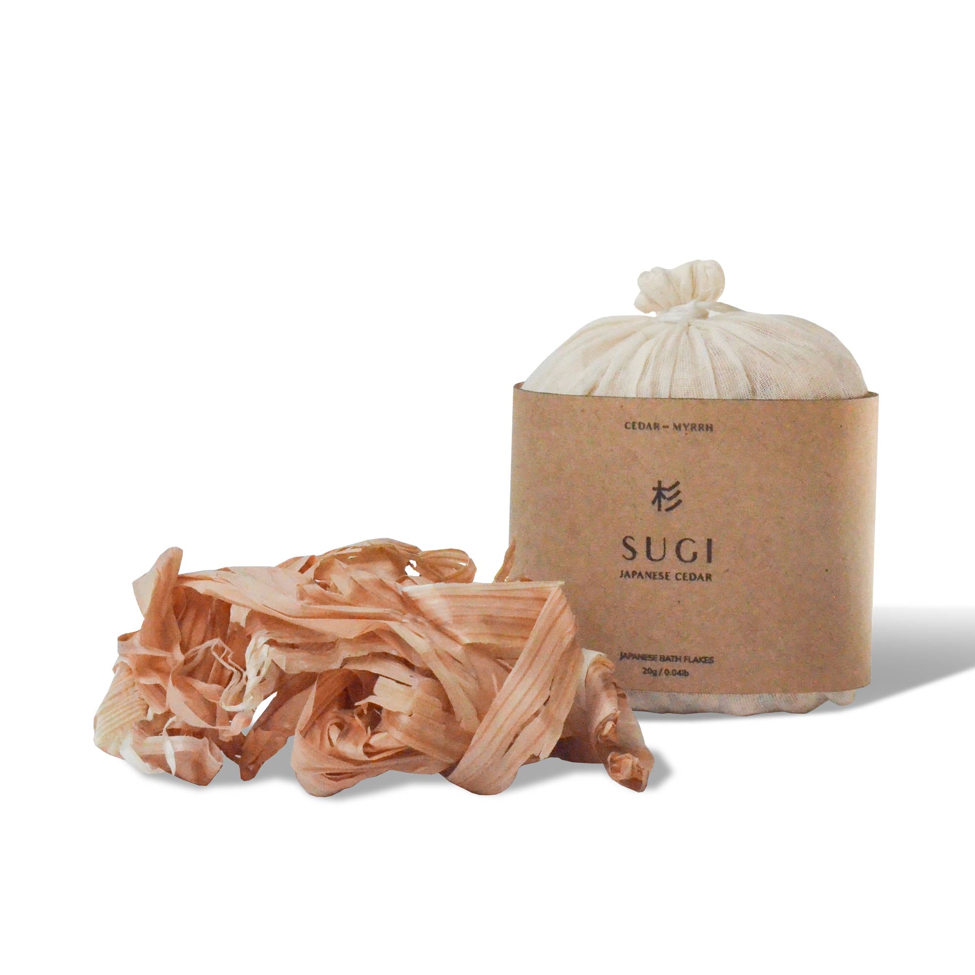 CEDAR AND MYRRH Sugi Japanese Bath Flakes