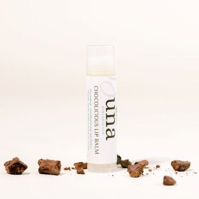 Una Biologicals® Chocolicious & Mint Organic Lip Balm | Face Care | Una Biologicals Skin Care