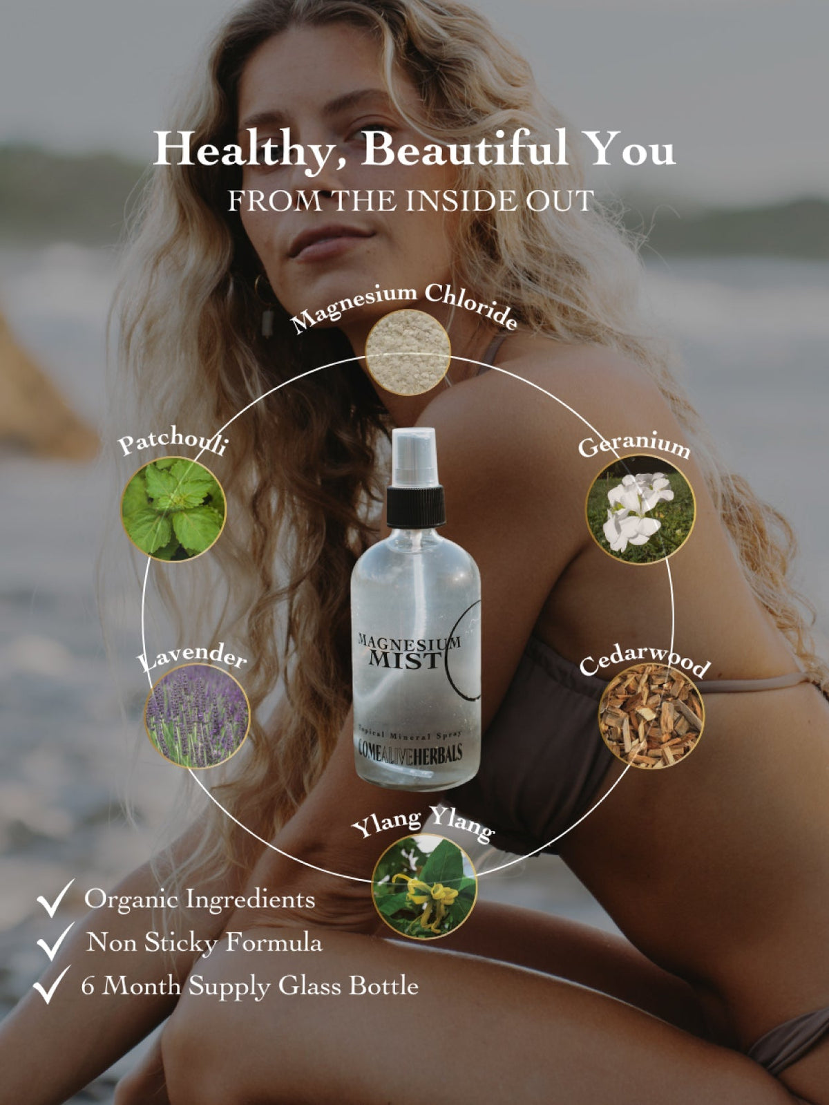 Come Alive Herbals Magnesium Mist
