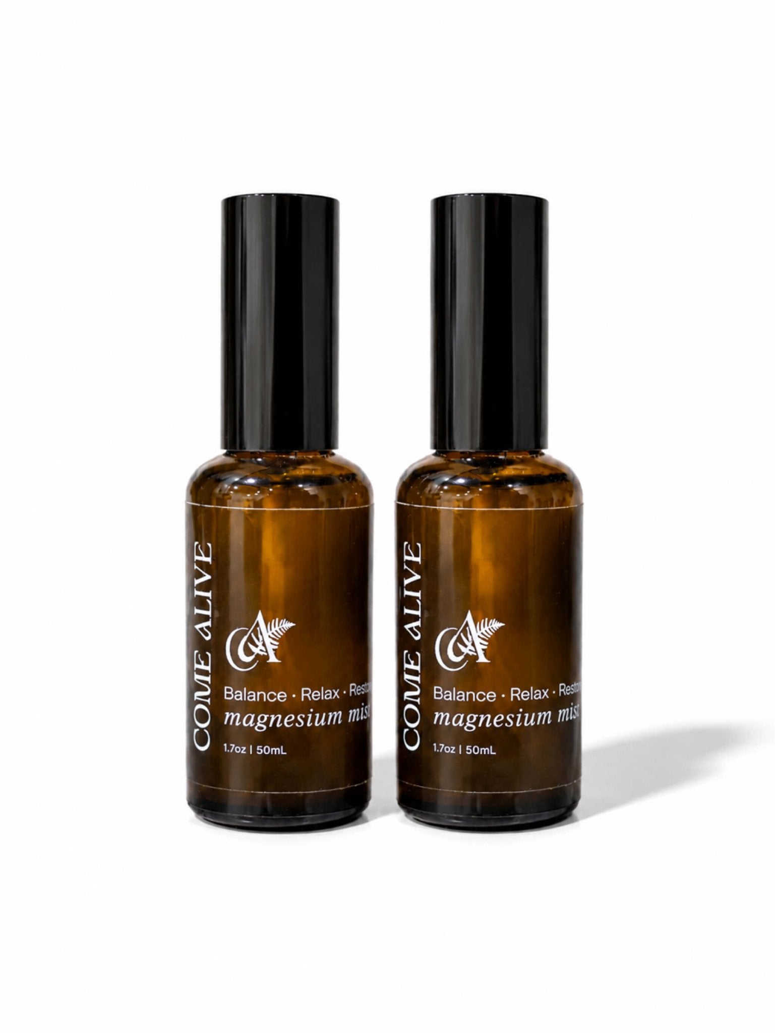 Come Alive Herbals Magnesium Mist Ritual Dose — 30 Day Magnesium Spray for Sleep, Stress & Recovery