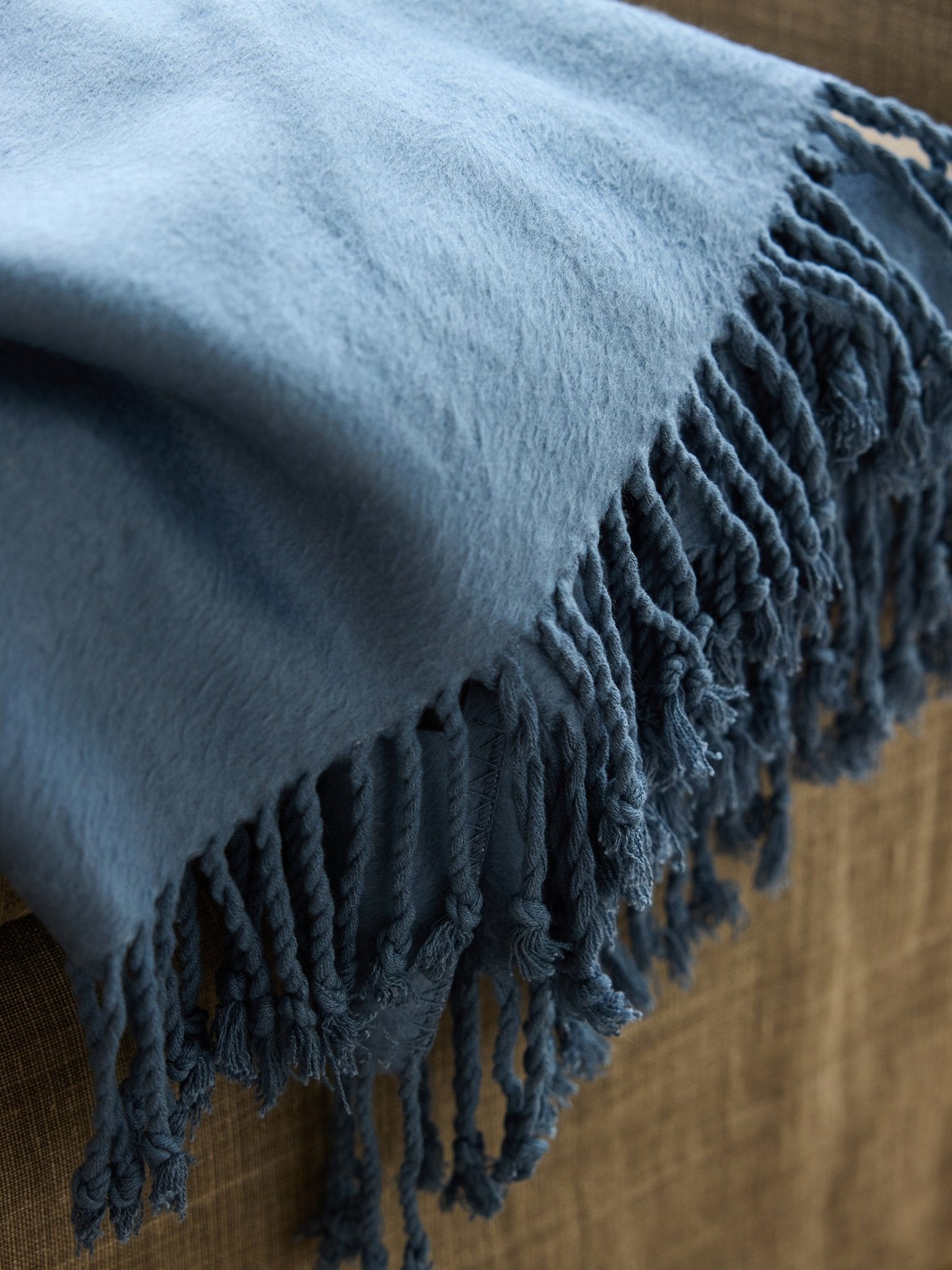 Cozy Earth Bamboo Tassel Throw