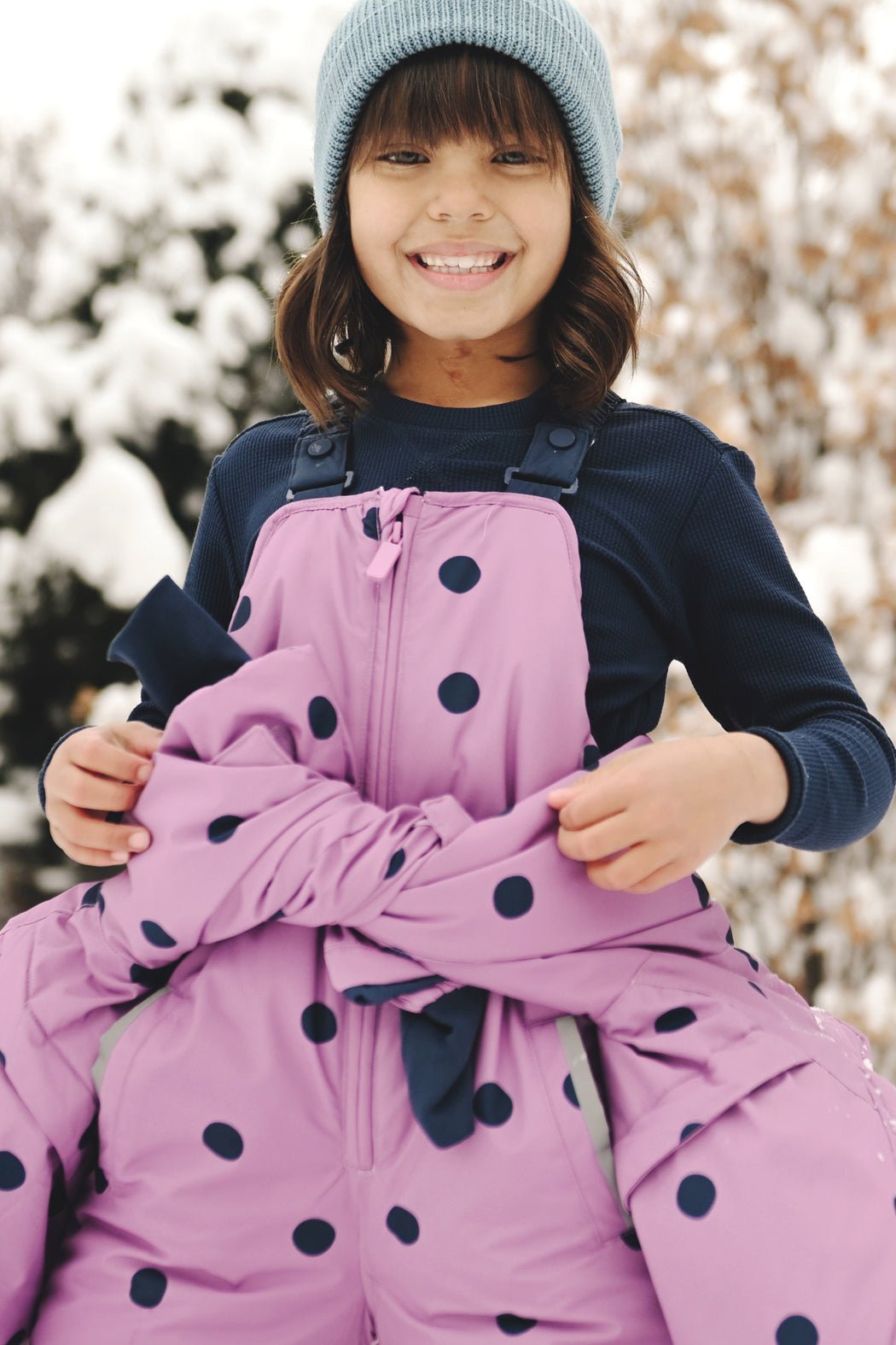 Cozy Earth Children's Bamboo Waffle Knit Base Layer Long Sleeve