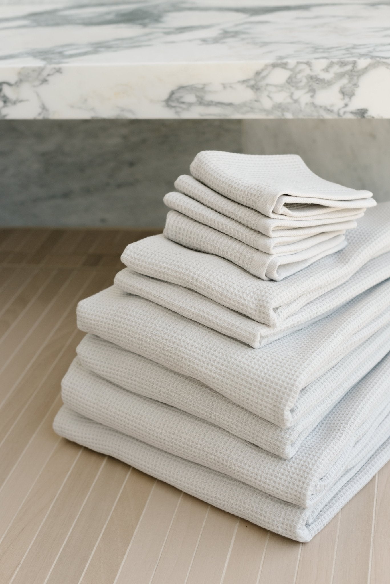 Cozy Earth Complete Waffle Bath Bundle