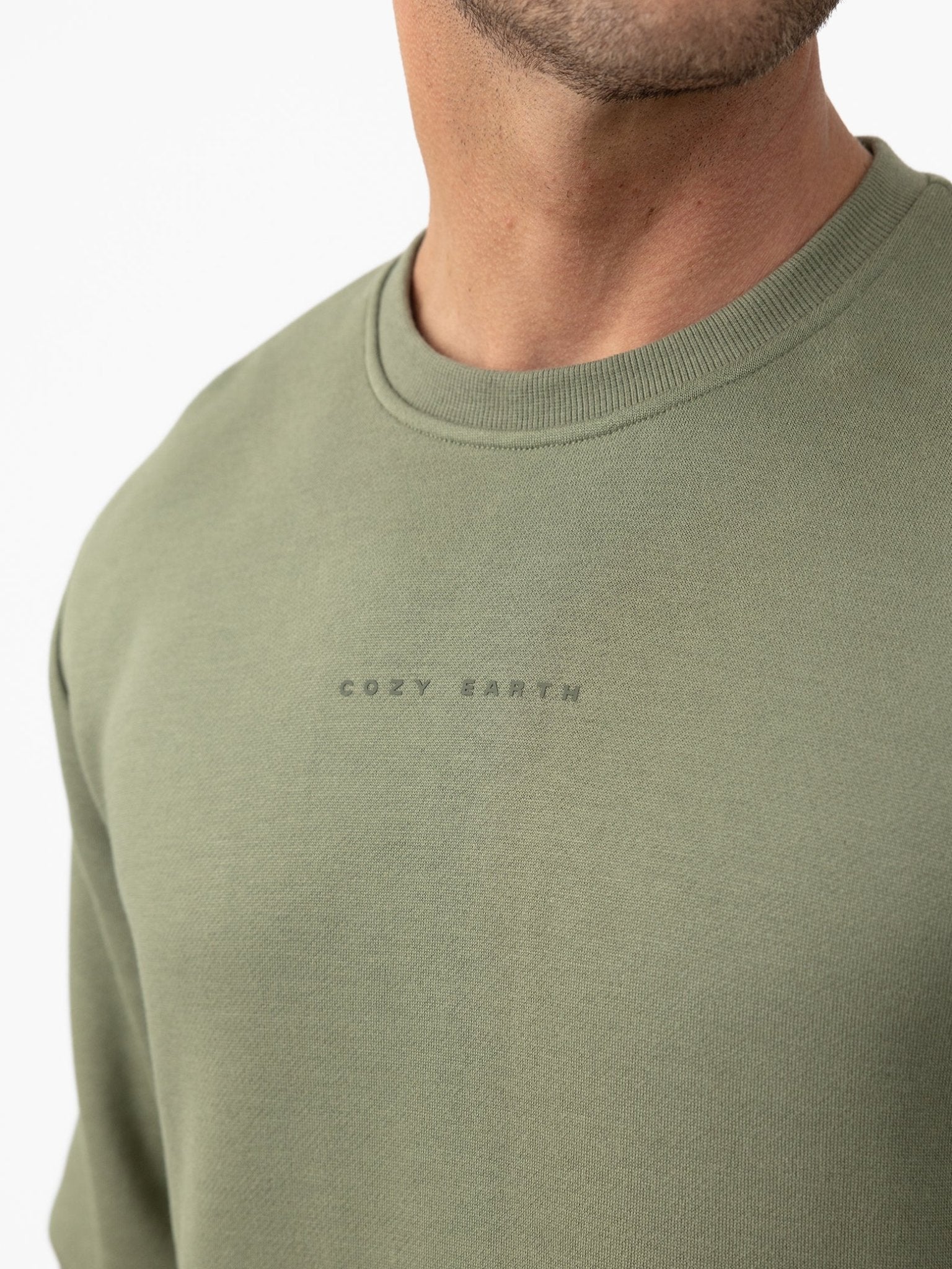 Cozy Earth Men's CityScape Crewneck