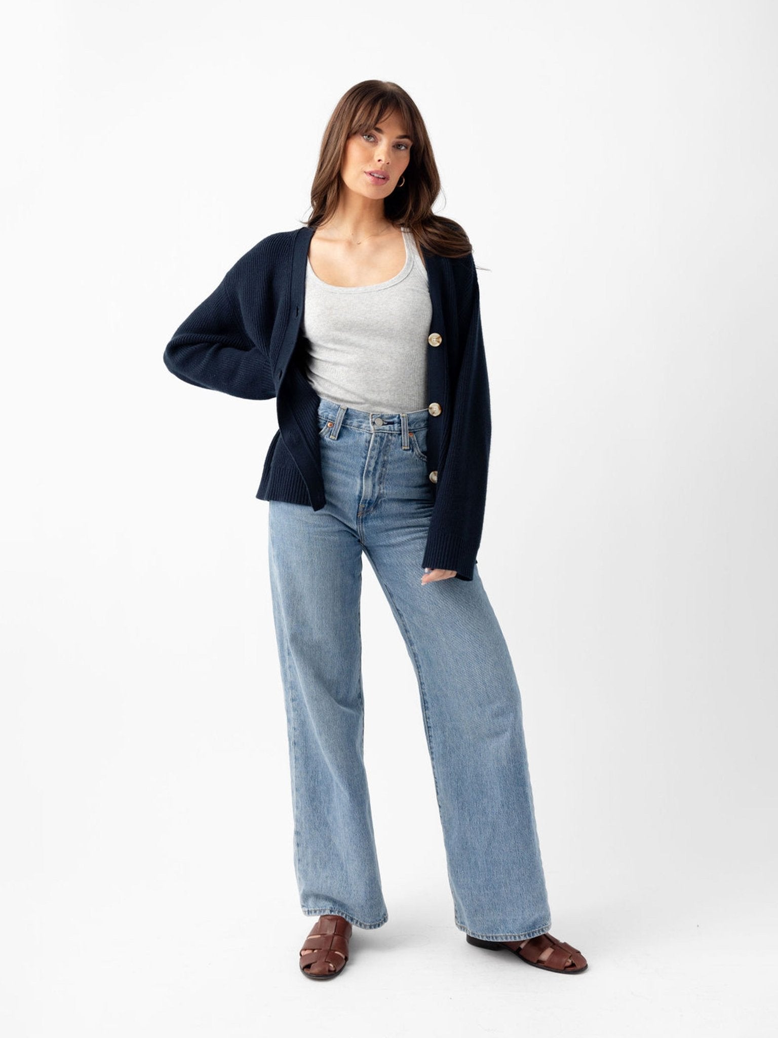 Cozy Earth Oversized Classic Cardigan