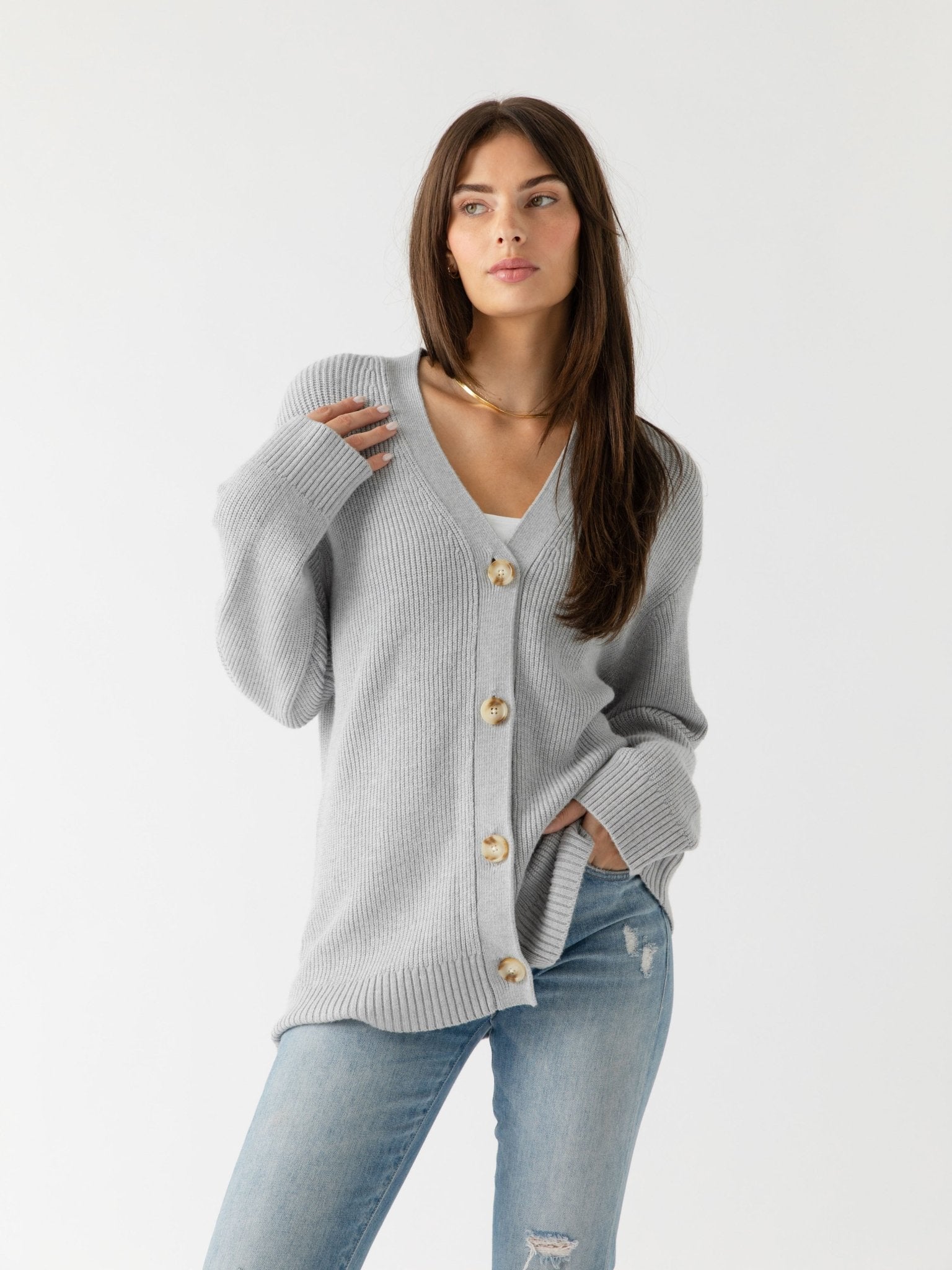 Cozy Earth Oversized Classic Cardigan