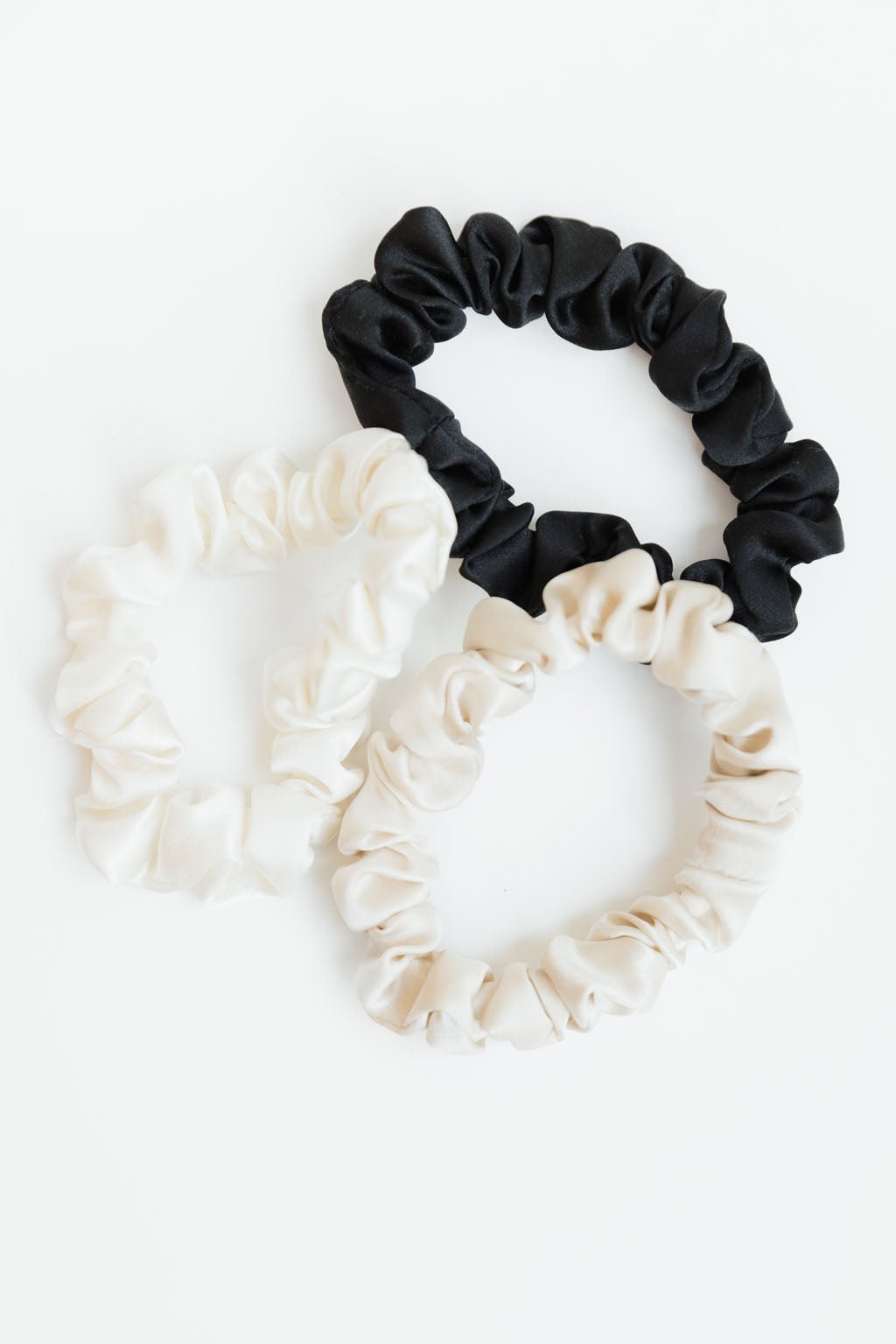 Cozy Earth Silk Skinny Scrunchies