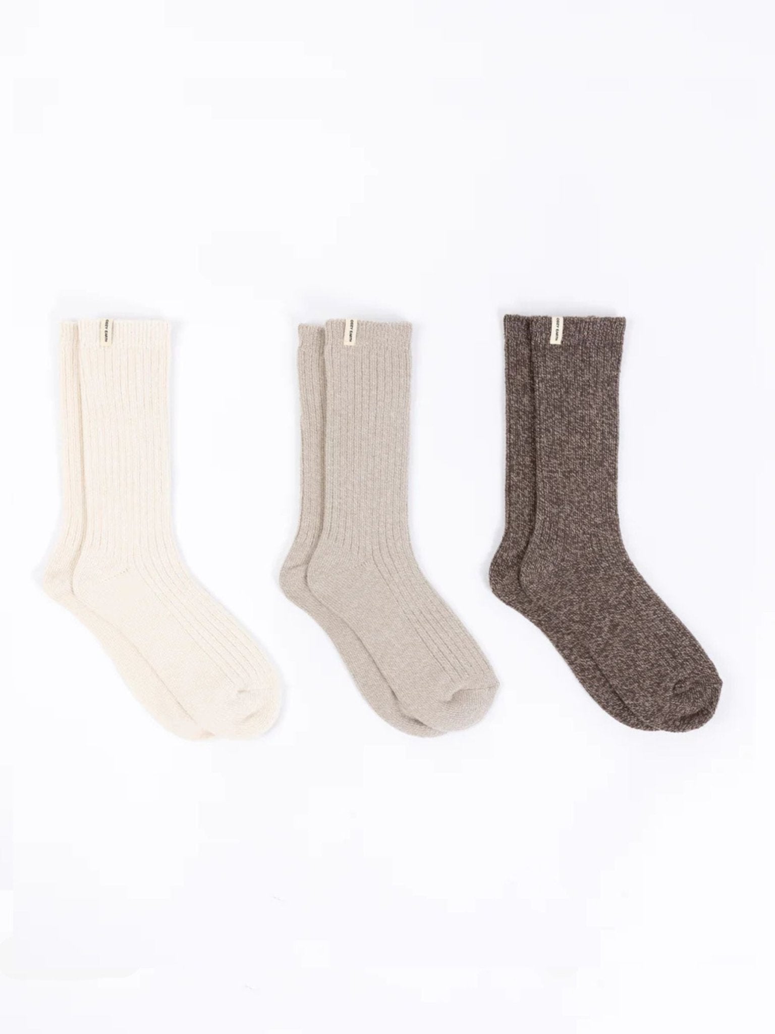 Cozy Earth The Plush Lounge Sock 3 - Pack