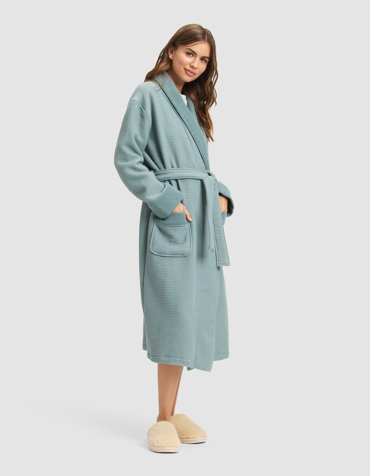 Cozy Earth Waffle Bath Robe