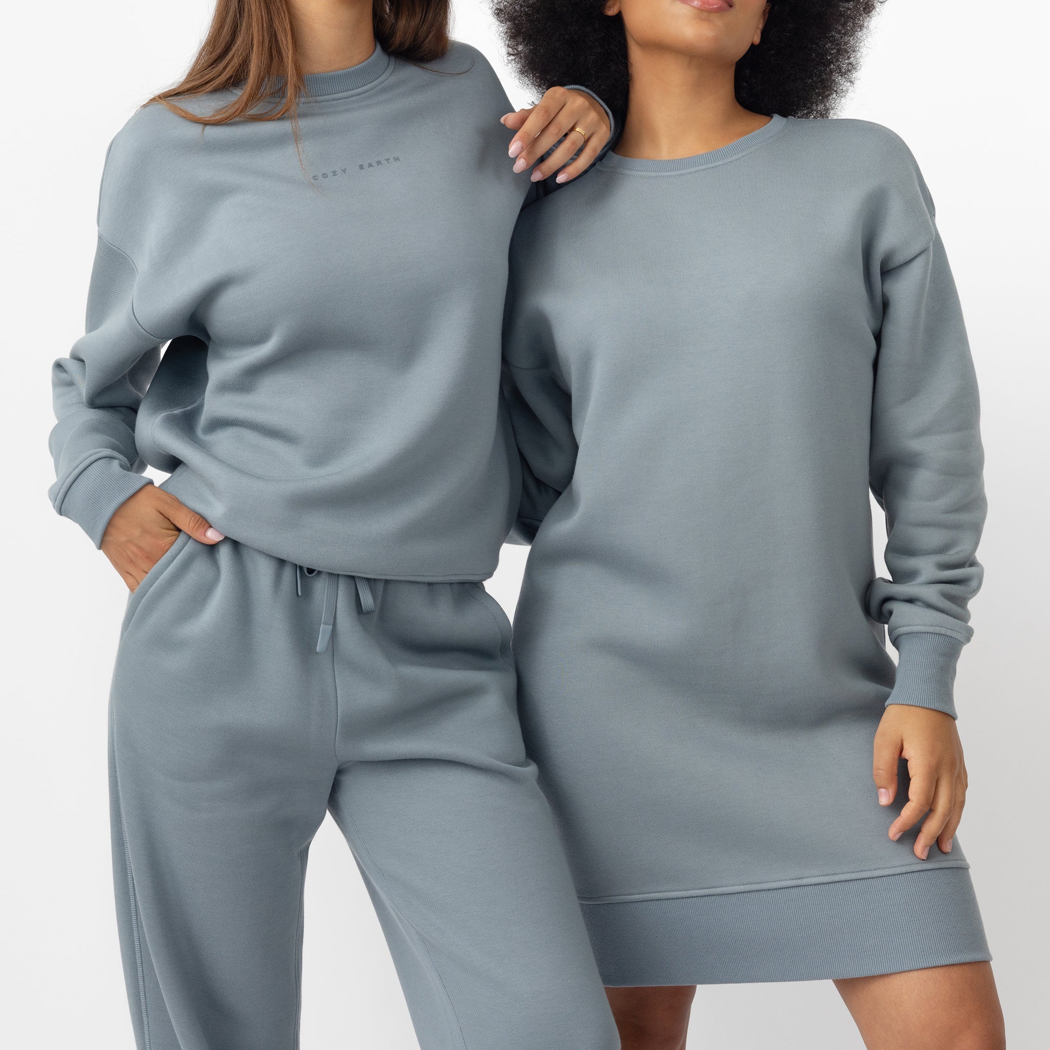Cozy Earth Women's CityScape Crewneck Dress