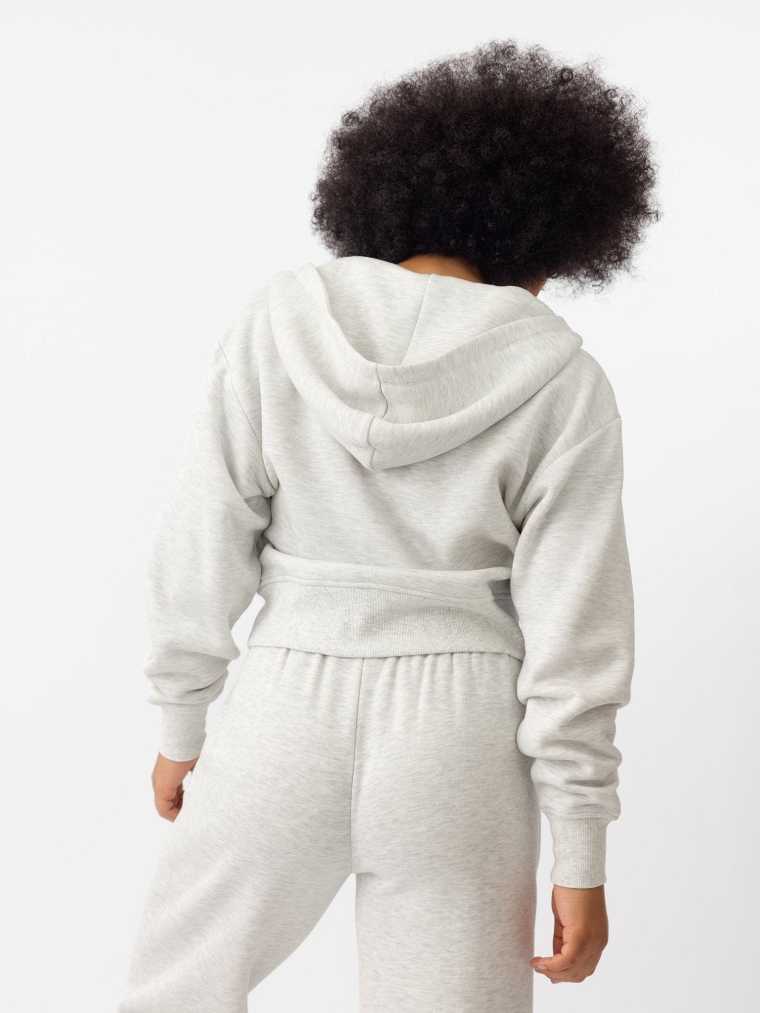 Cozy Earth Women's CityScape Cropped Full Zip