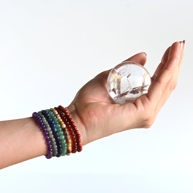 CRYSTALS.COM 7 Chakra Bracelet Set